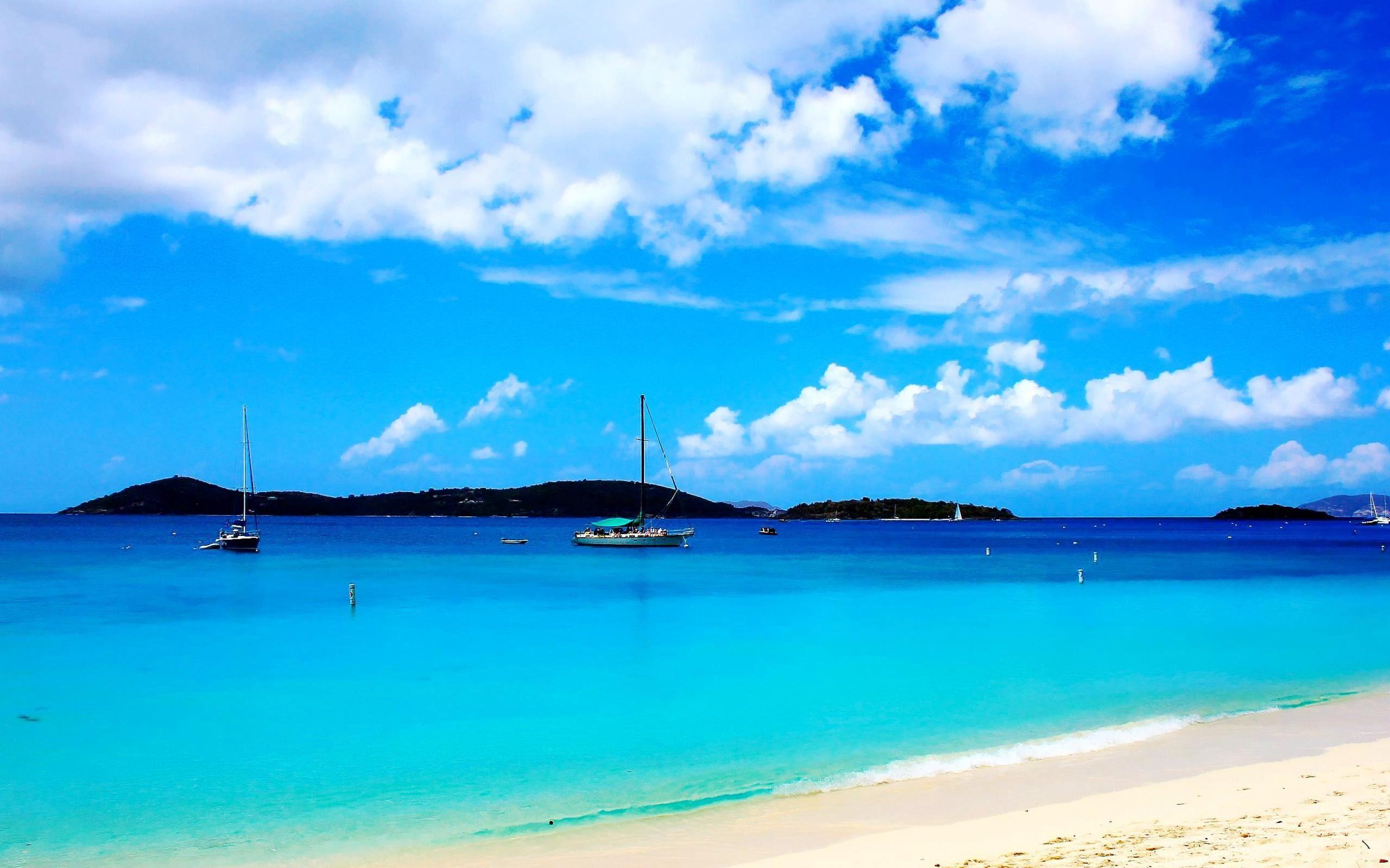 Honeymoon Beach Virgin islands National Park