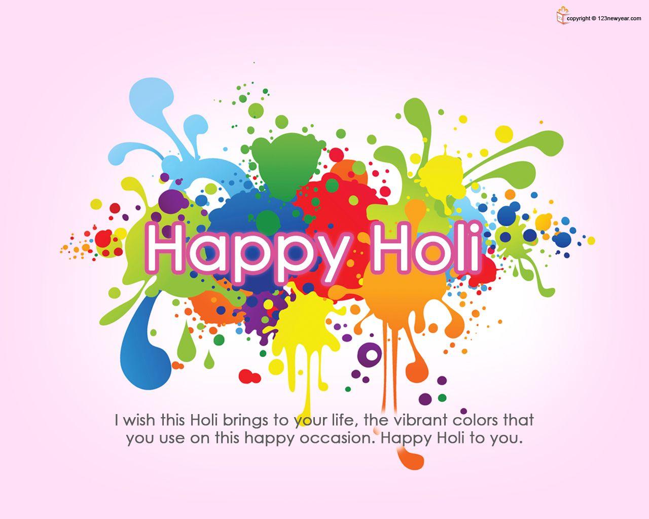 15 Colorful Holi 2017 Wallpapers Free Download