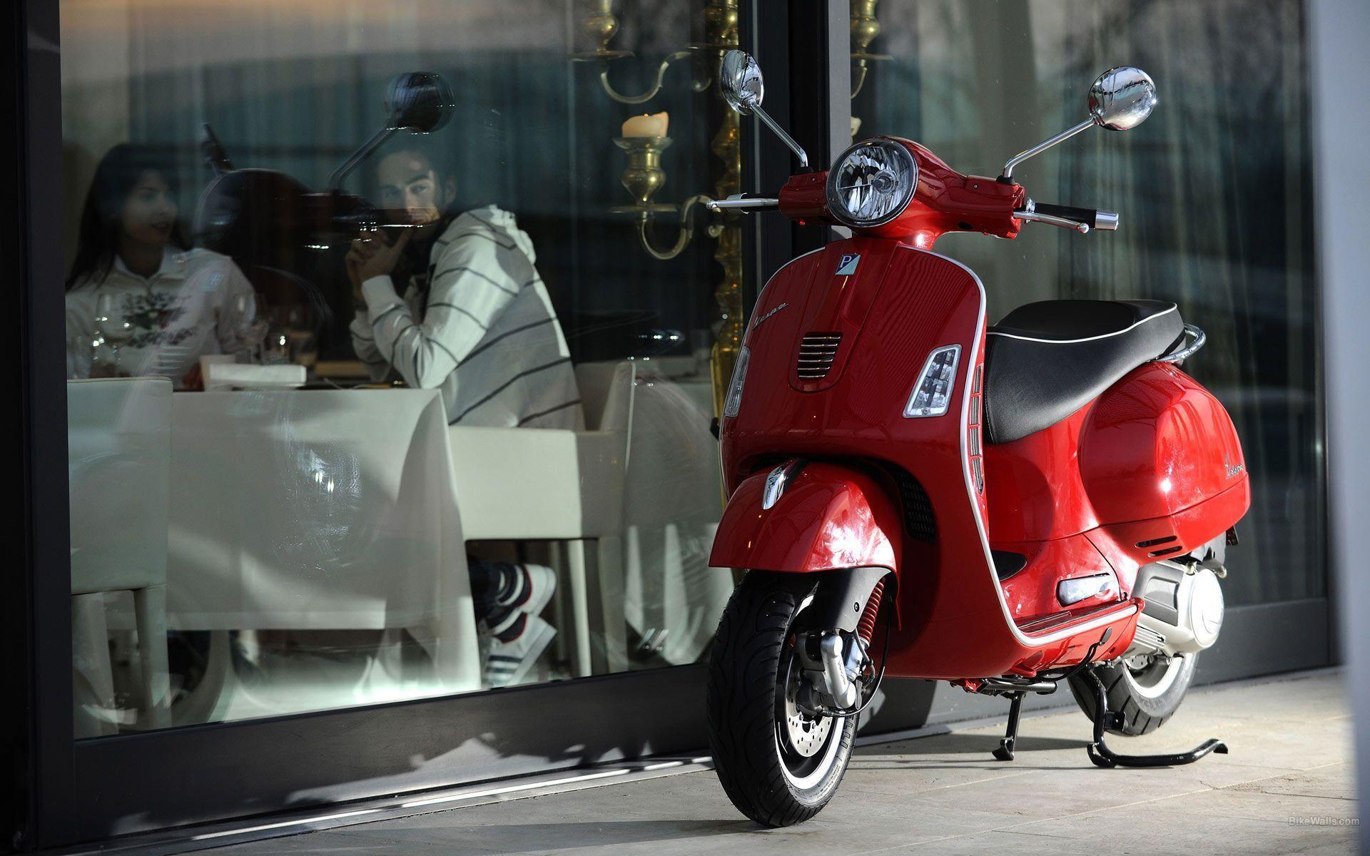 Vespa GTS 125, Desktop wallpapers #