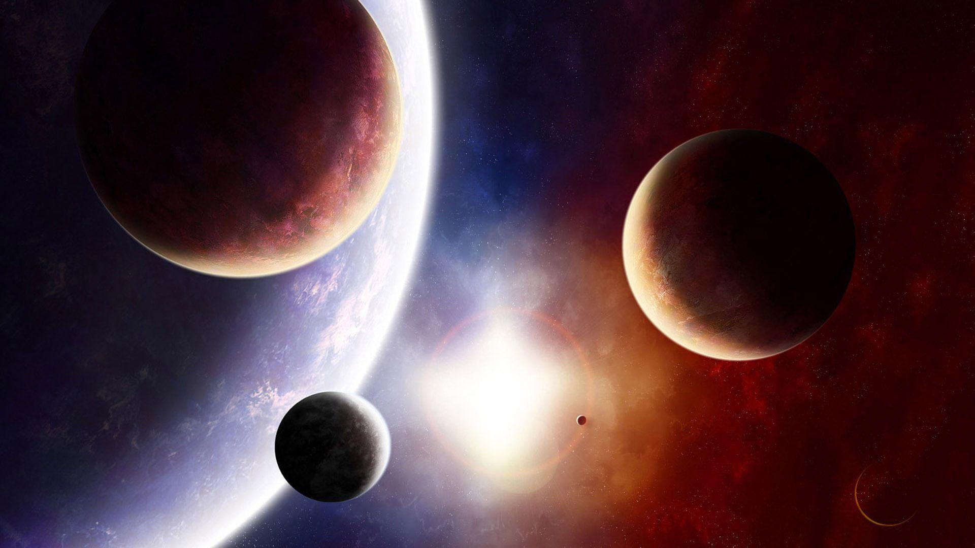 The Solar System widescreen wallpapers