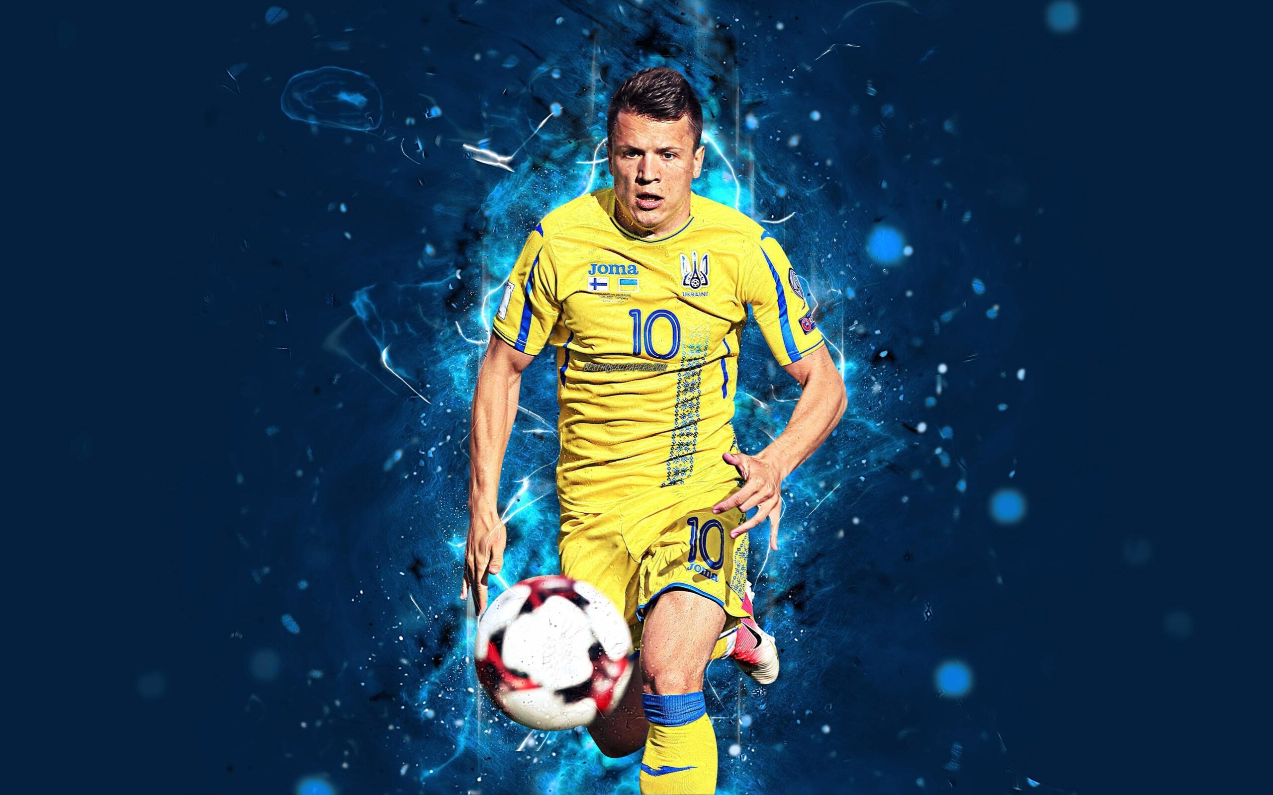 Download wallpapers 4k, Yevhen Konoplyanka, abstract art, Ukraine