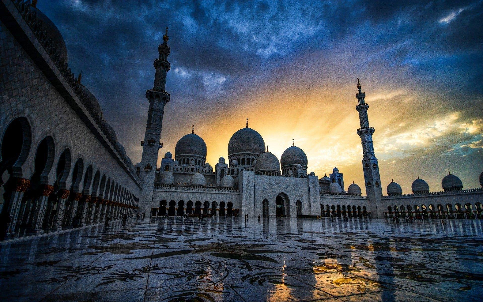 Grand Mosque Abu Dhabi Wallpapers HD For Desktop & Mobile