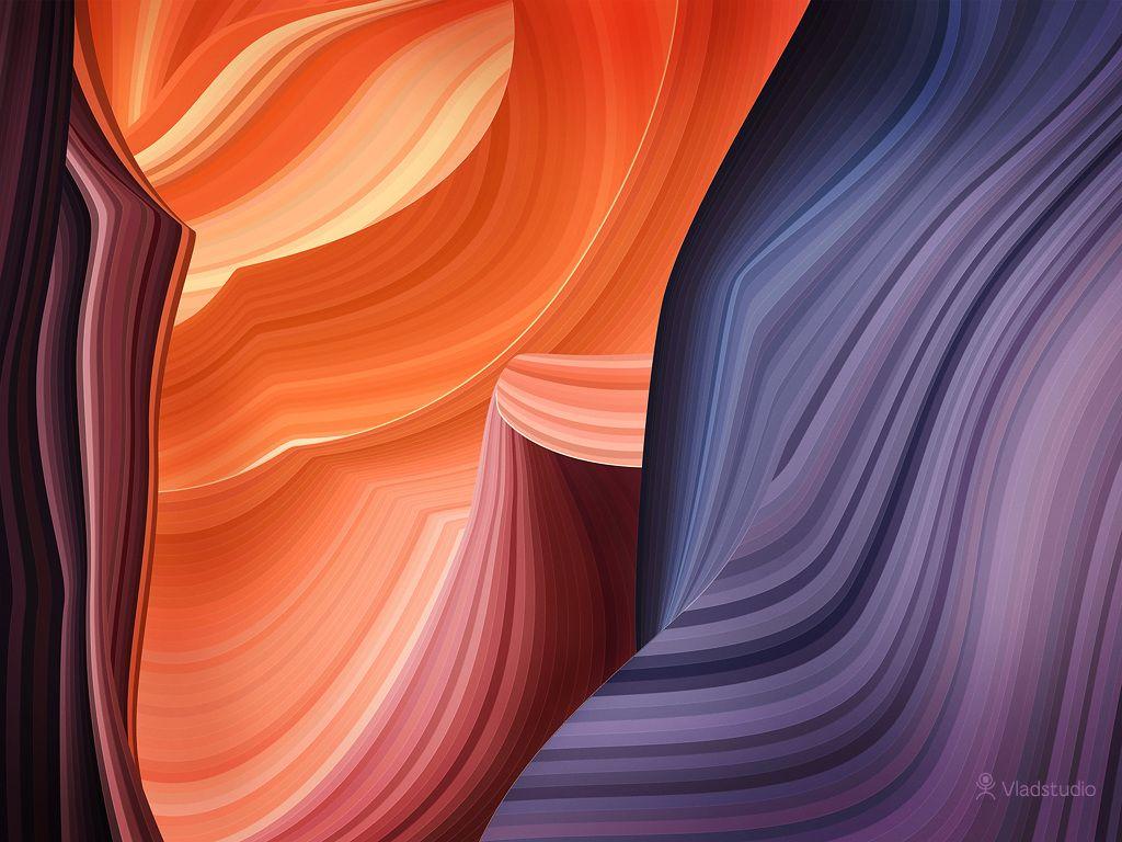 Lower Antelope canyon · Desktop wallpapers · Vladstudio