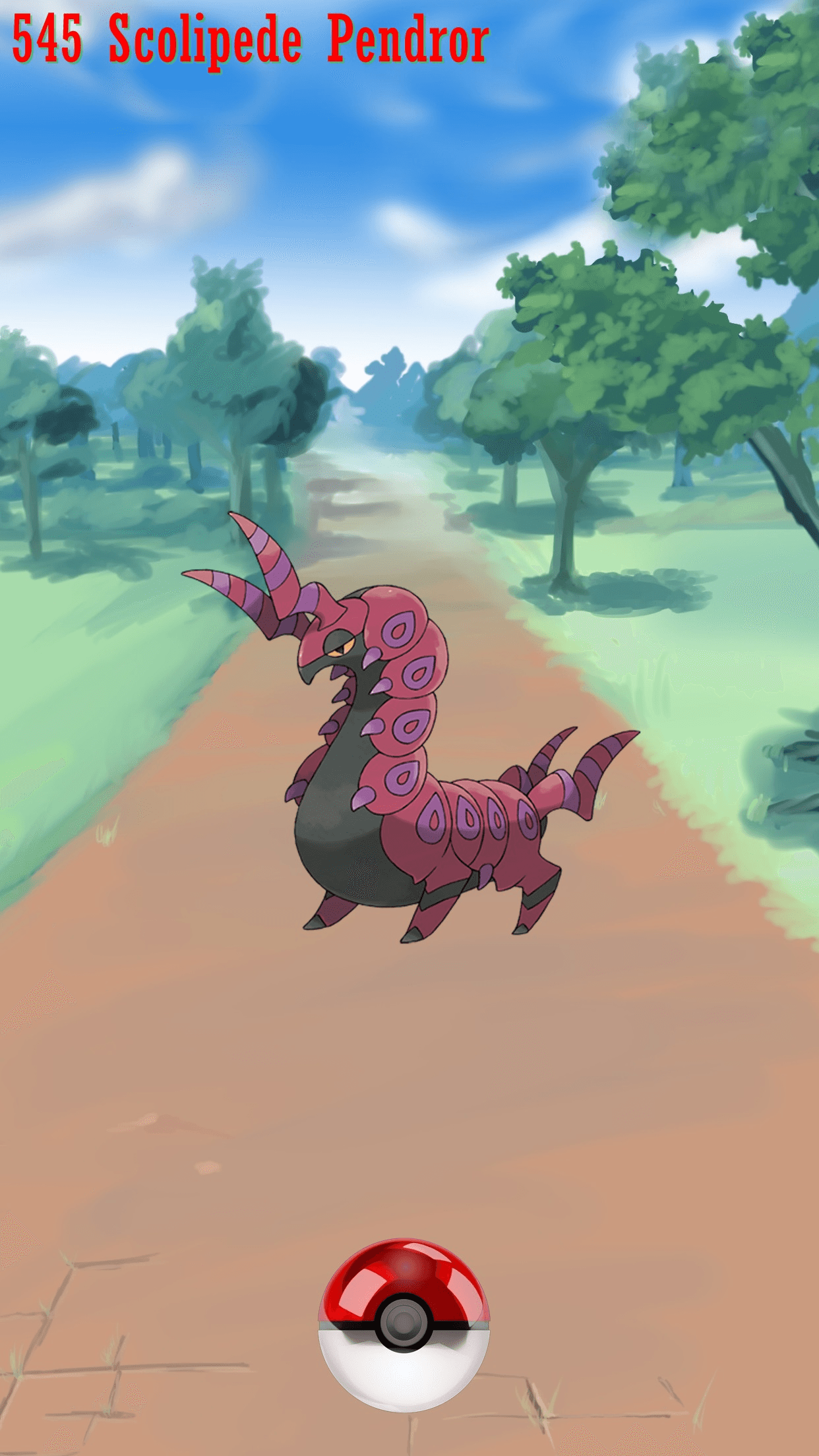 545 Street Pokeball Scolipede Pendror