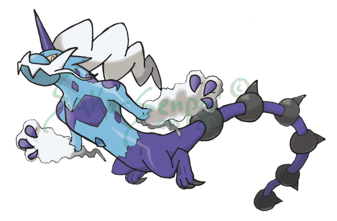 Thundurus, Therian by Saku