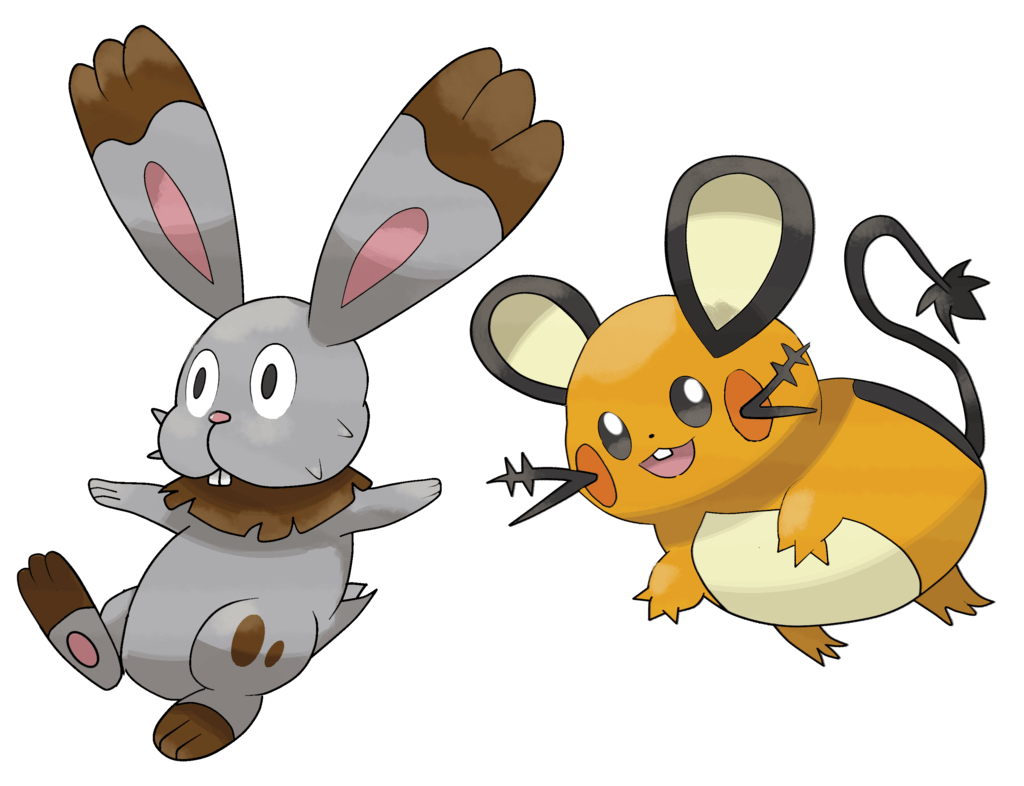 Dedenne+And+Bunnelby+by+TheAngryAron.deviantart+on+@deviantART