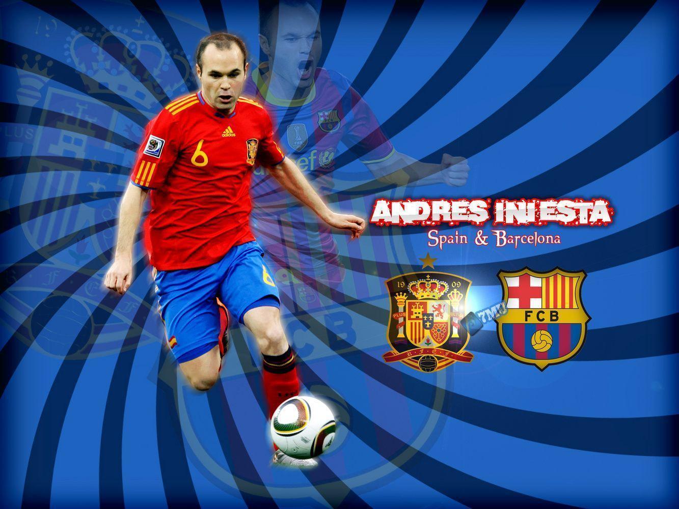 Andres Iniesta Wallpapers Spanish