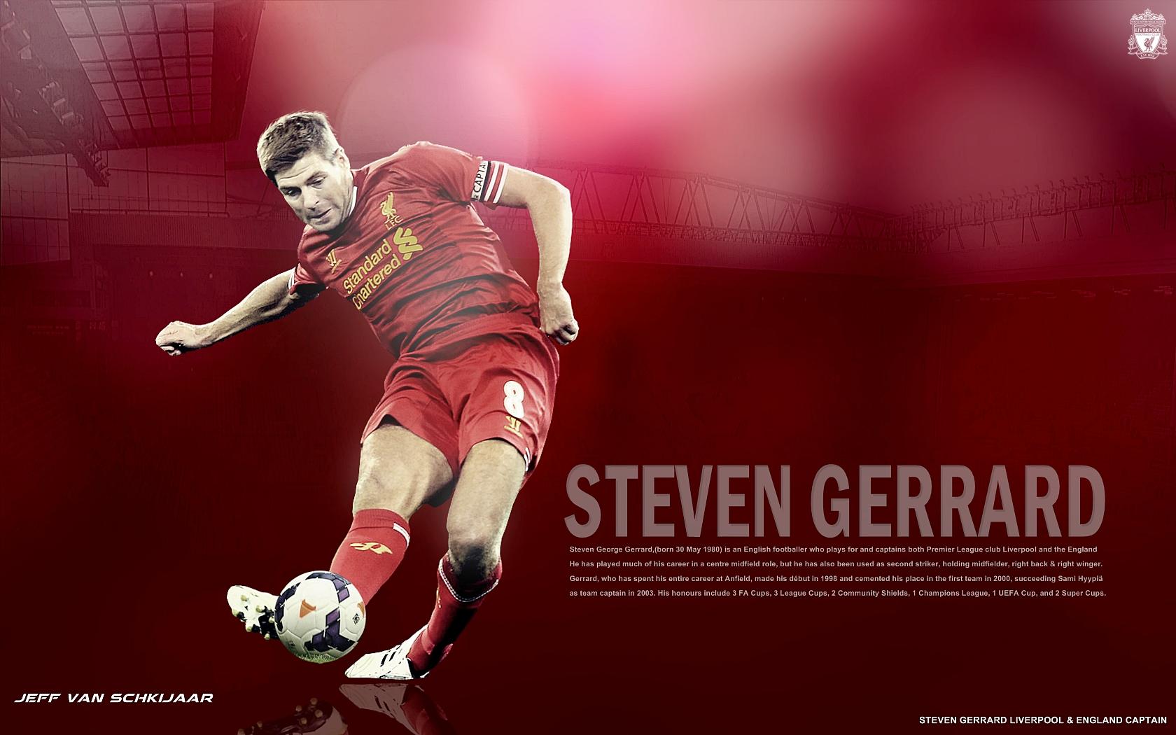 steven gerrard wallpapers hd