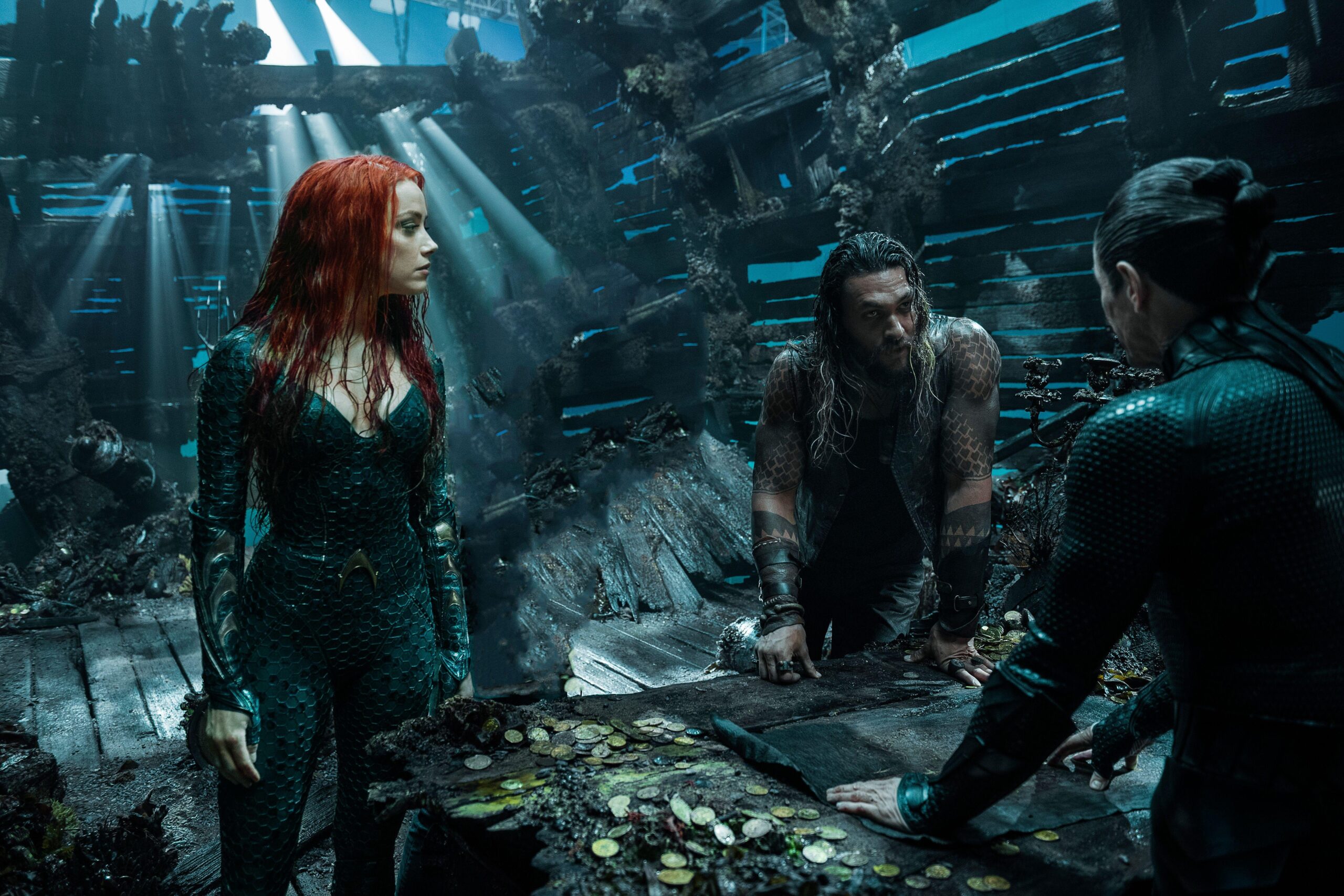 Wallpapers Aquaman, Jason Momoa, Mera, Amber Heard, 5K, Movies,