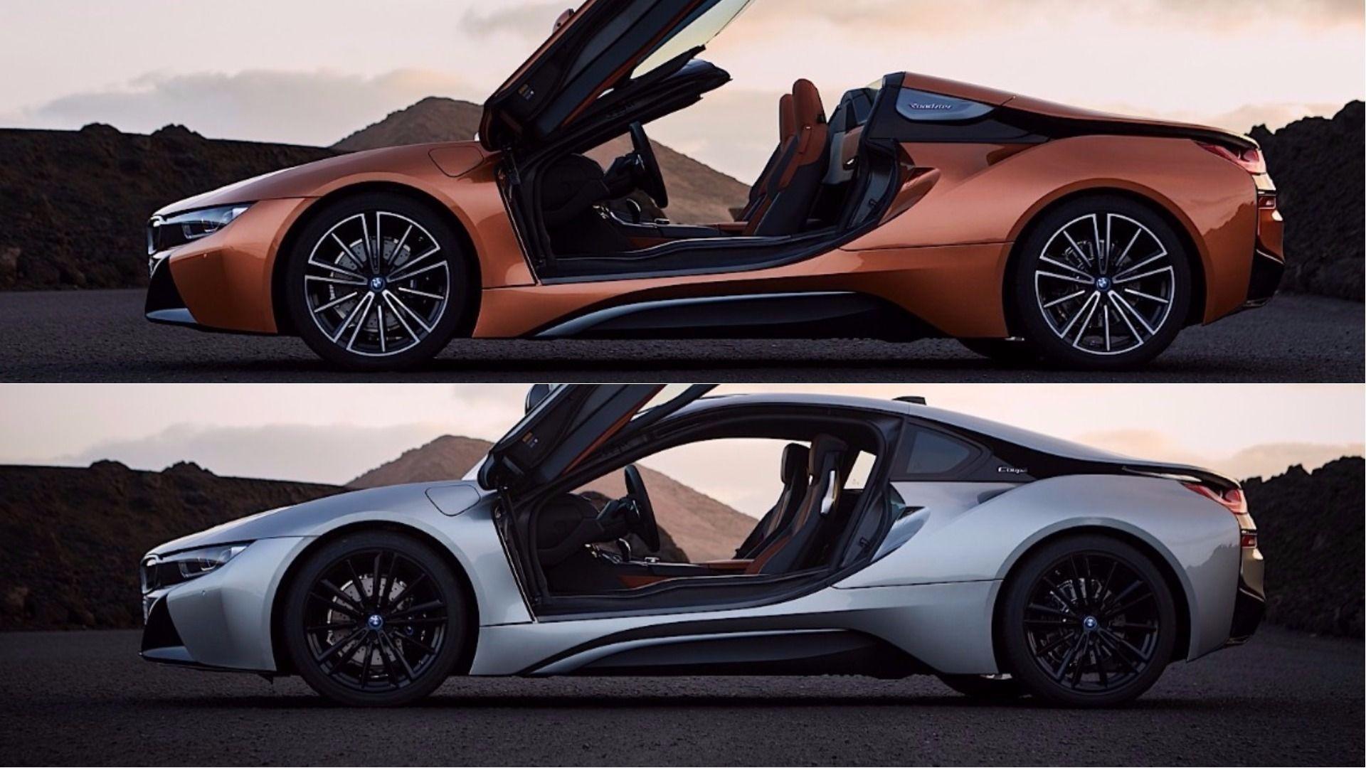 2018 BMW i8 Coupe Gets a Roadster Brother and More Electric Range