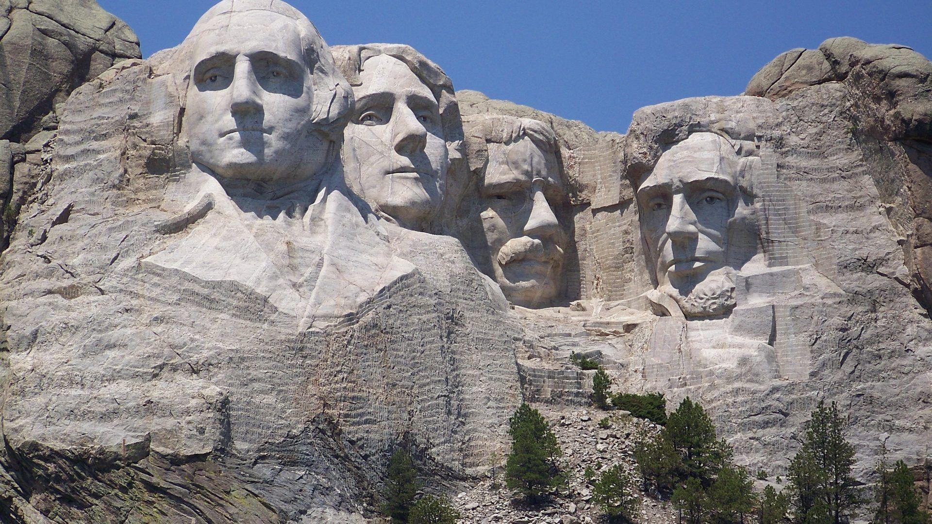 Mountain: Mount Rushmore Famous Faces Presidents Mountian Mountain