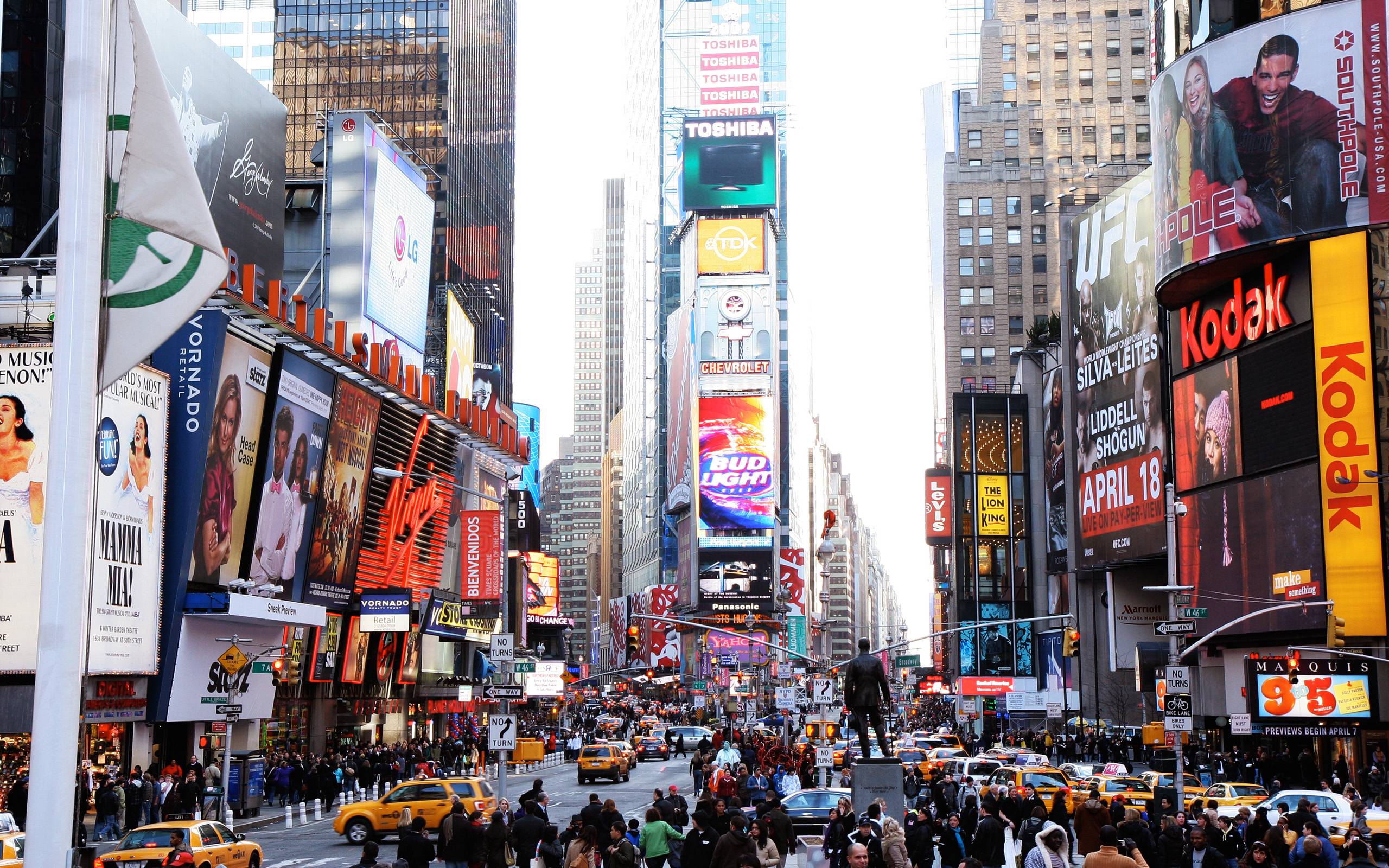 New York Times Square Building wallpapers