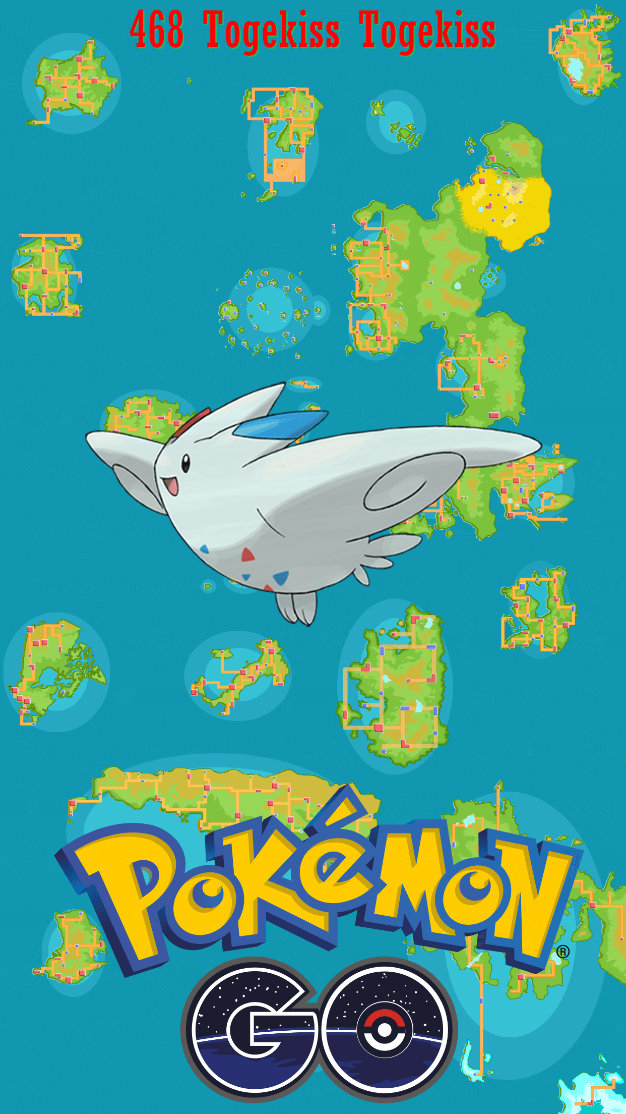 468 Street Map Togekiss Togekiss