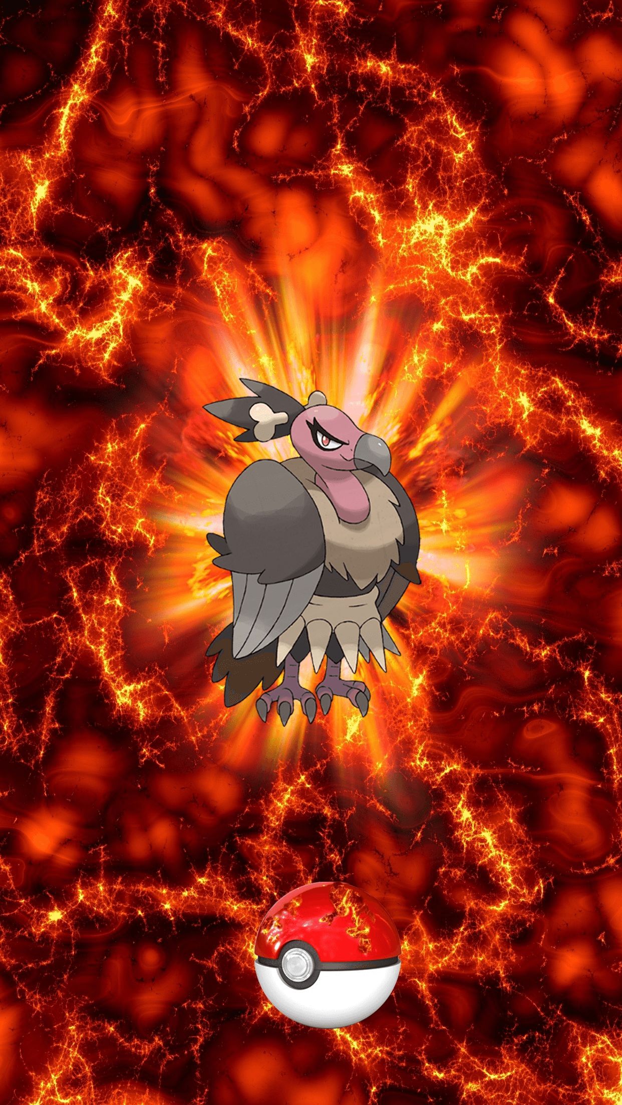 630 Fire Pokeball Mandibuzz Vulgina 17 Vullaby