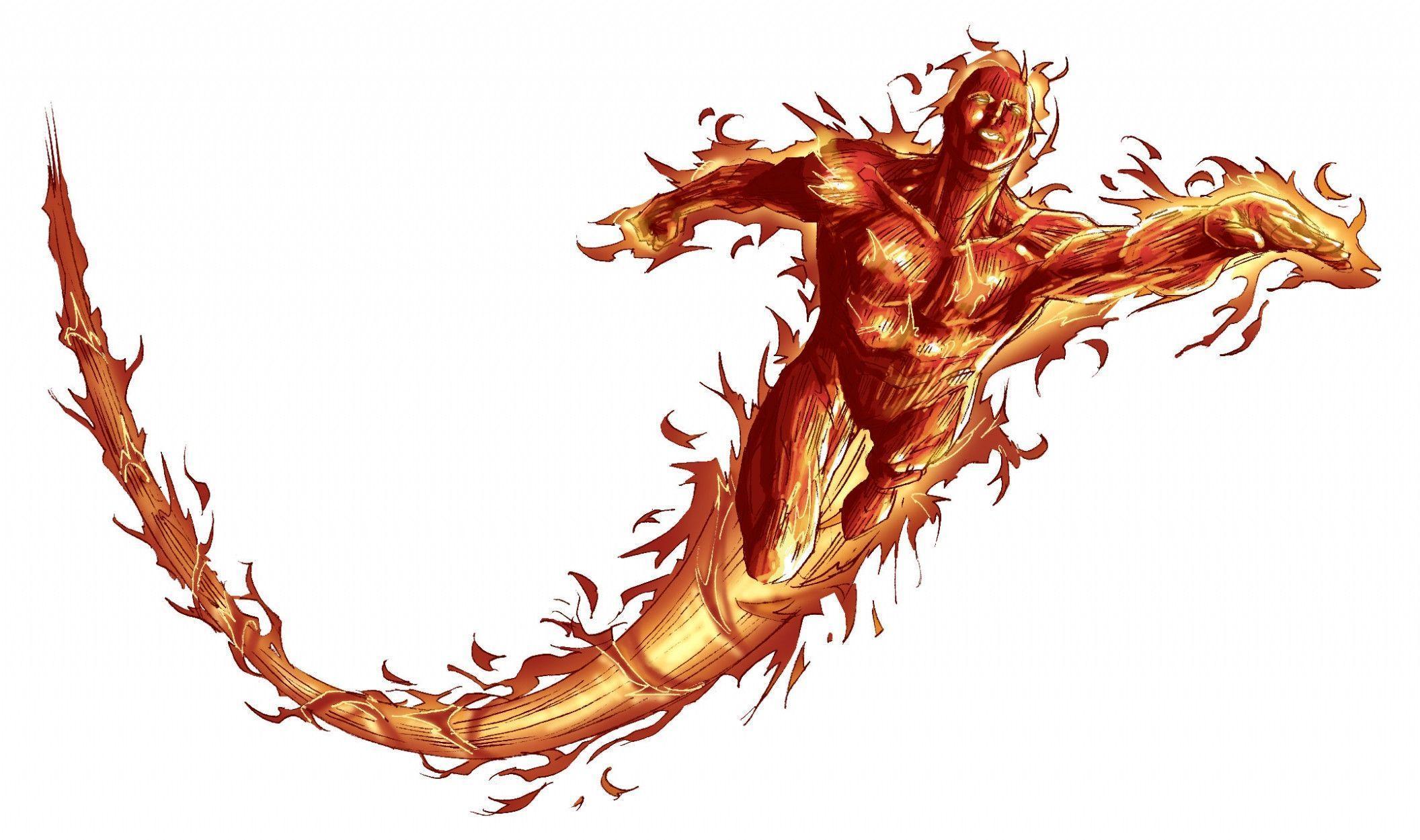 Pix For > Marvel Human Torch Wallpapers