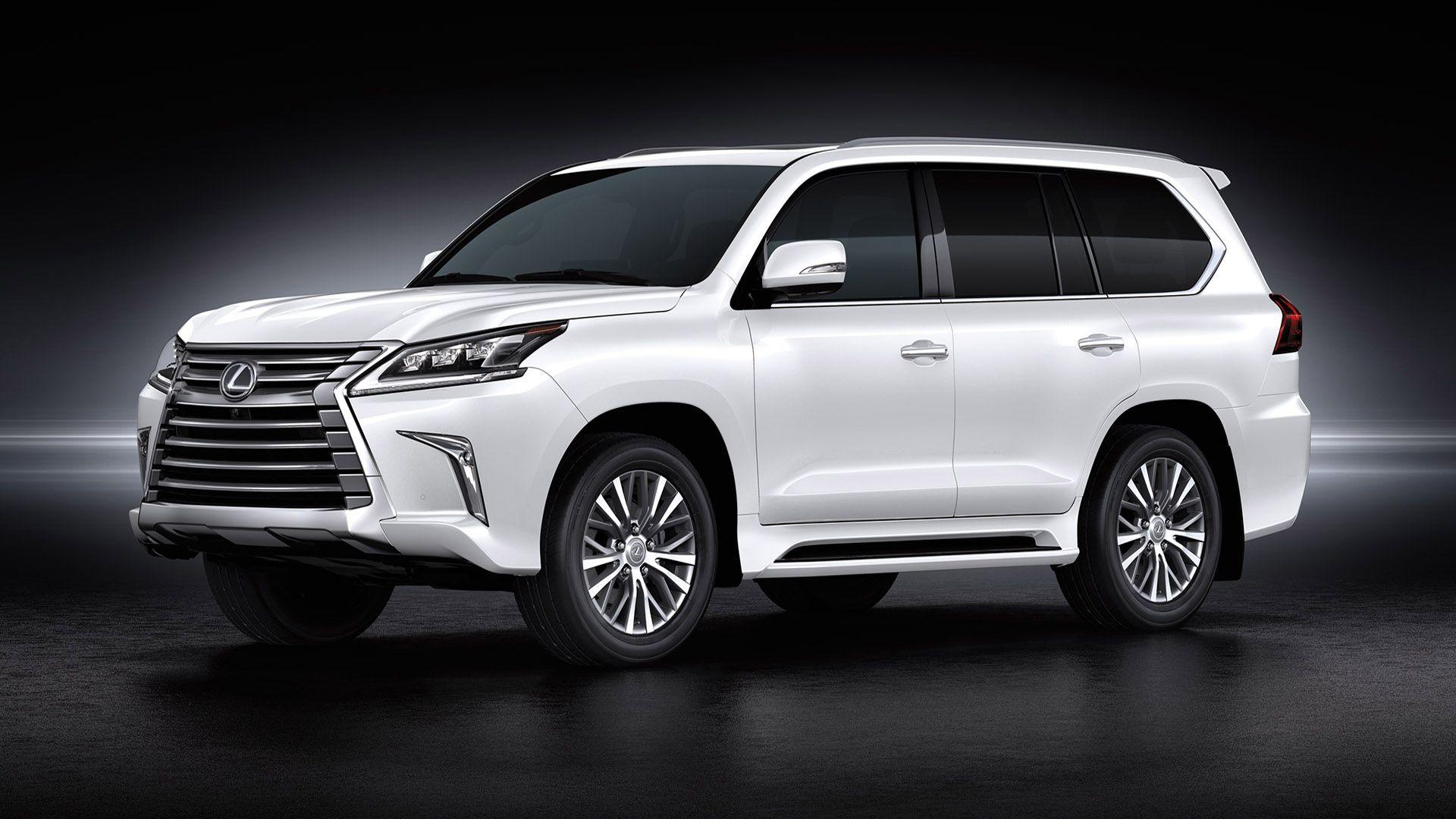 2017 Lexus LX 570 White Wallpapers