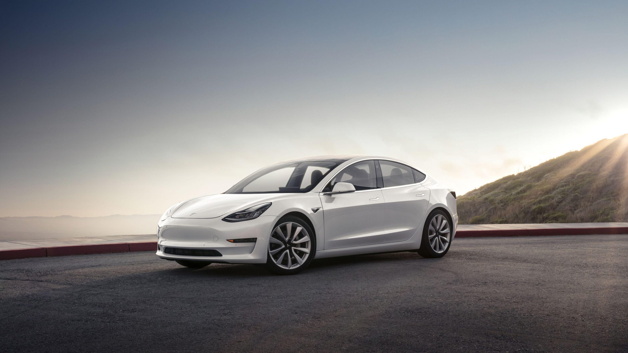 Wallpapers Tesla Model 3, 2018, 4K, Automotive / Cars,