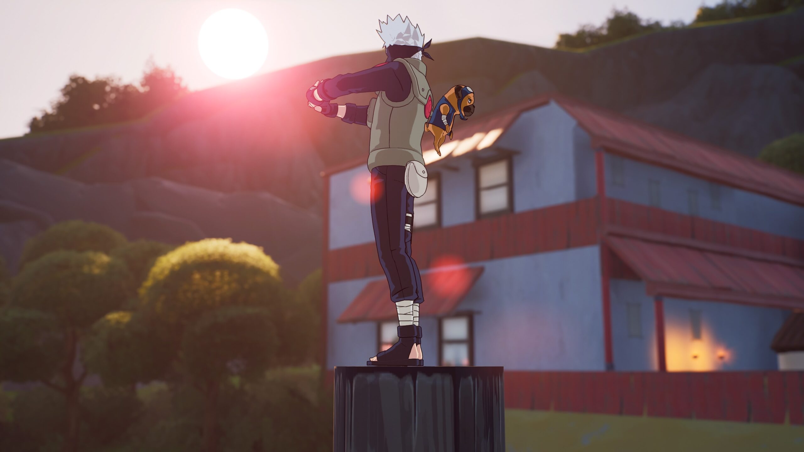 Kakashi Hatake Fortnite Wallpapers Wallpaper Host