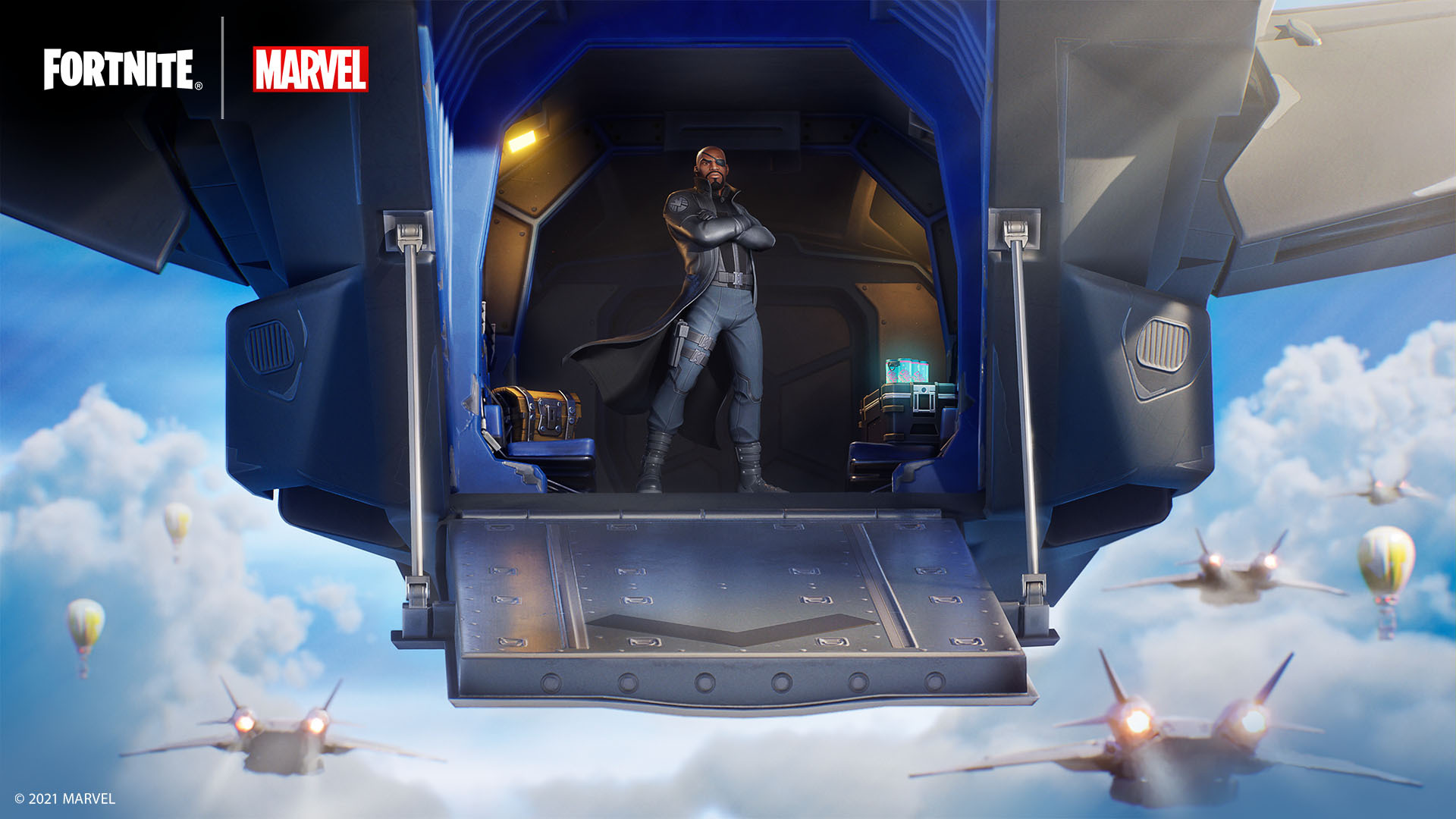 Nick Fury Fortnite wallpapers