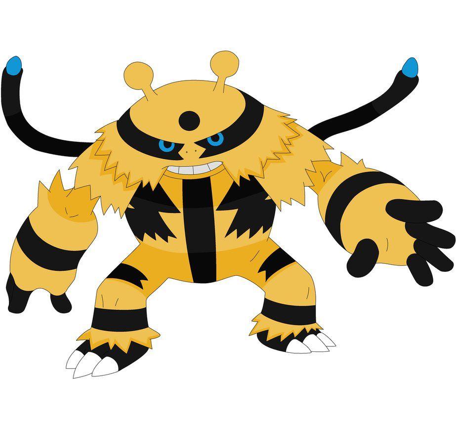 Rough the Shiny Electivire by kasanelover