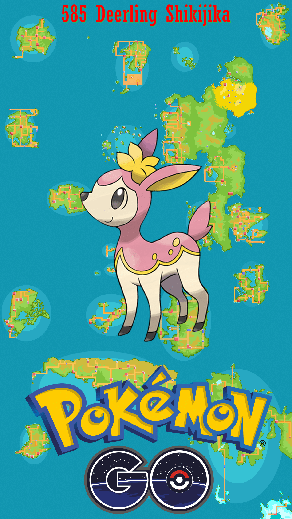 585 Street Map Deerling Shikijika