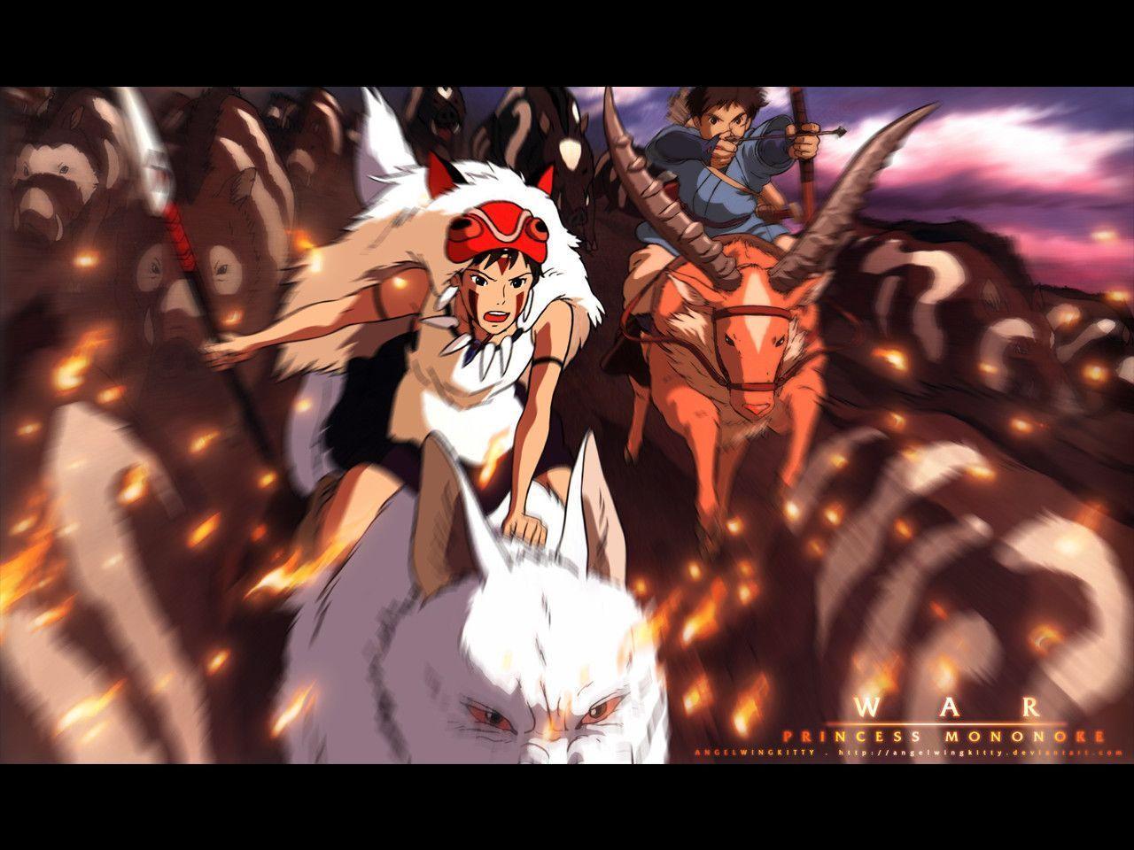 Pix For > Princess Mononoke Wallpapers Ashitaka