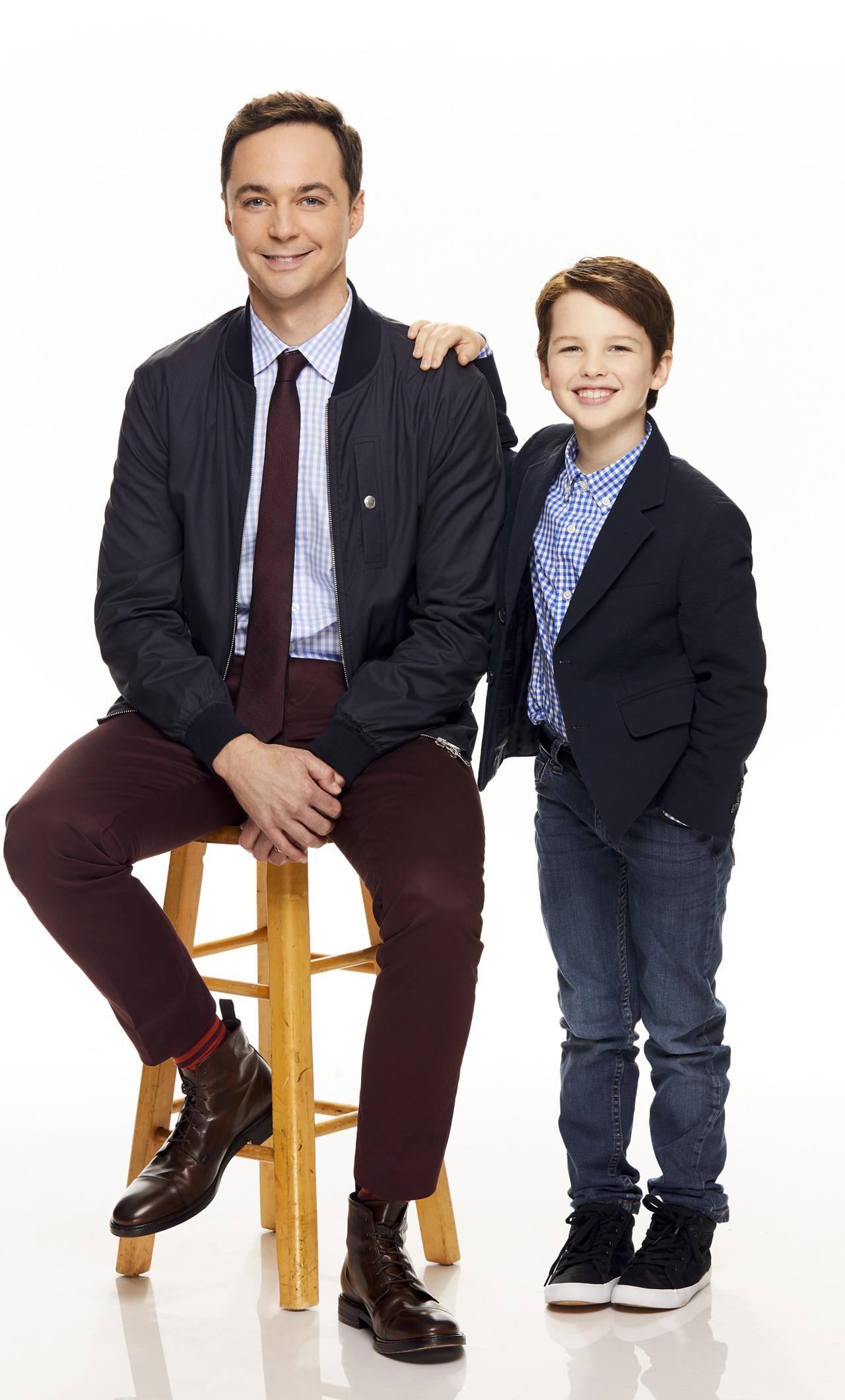 Jim Parsons And Young Sheldon iPhone 6+ HD 4k Wallpapers