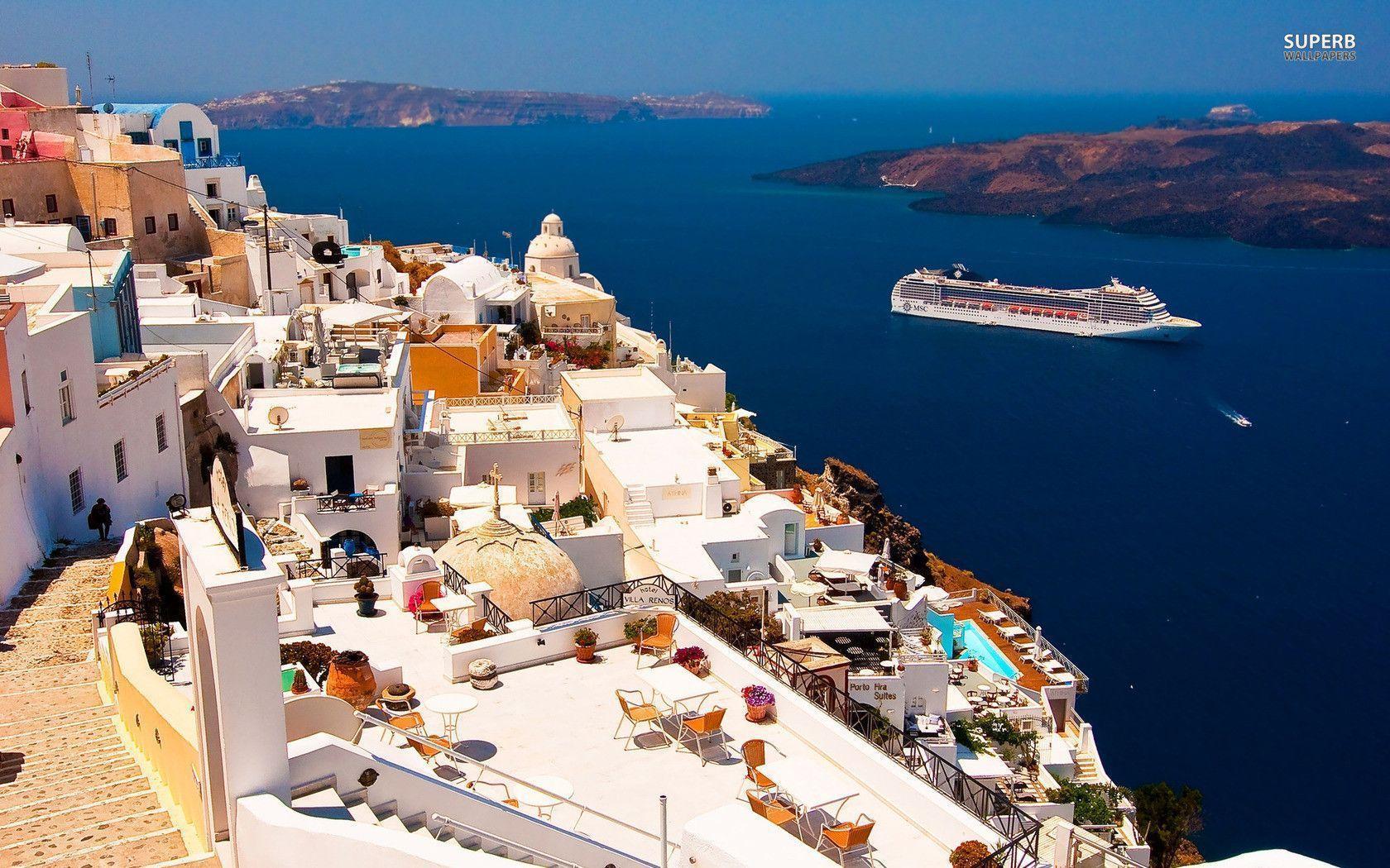 Santorini wallpapers