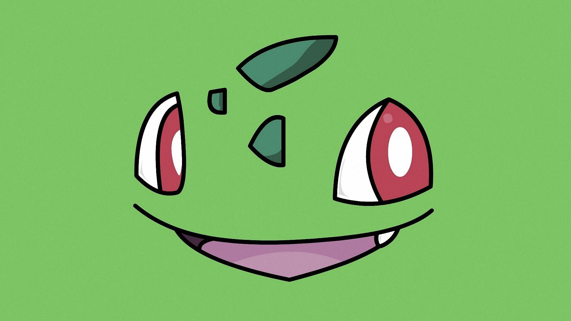 Pokemon Bulbasaur Simple Cartoon Wallpapers