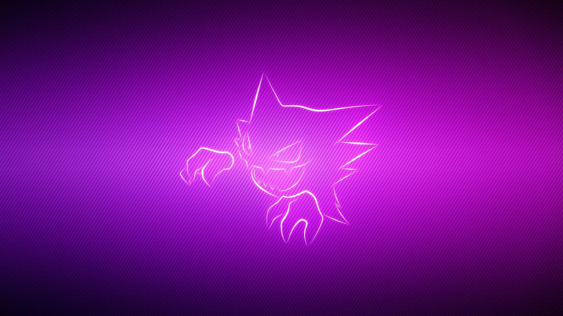 Grin Pokemon Purple Haunter HD Wallpapers