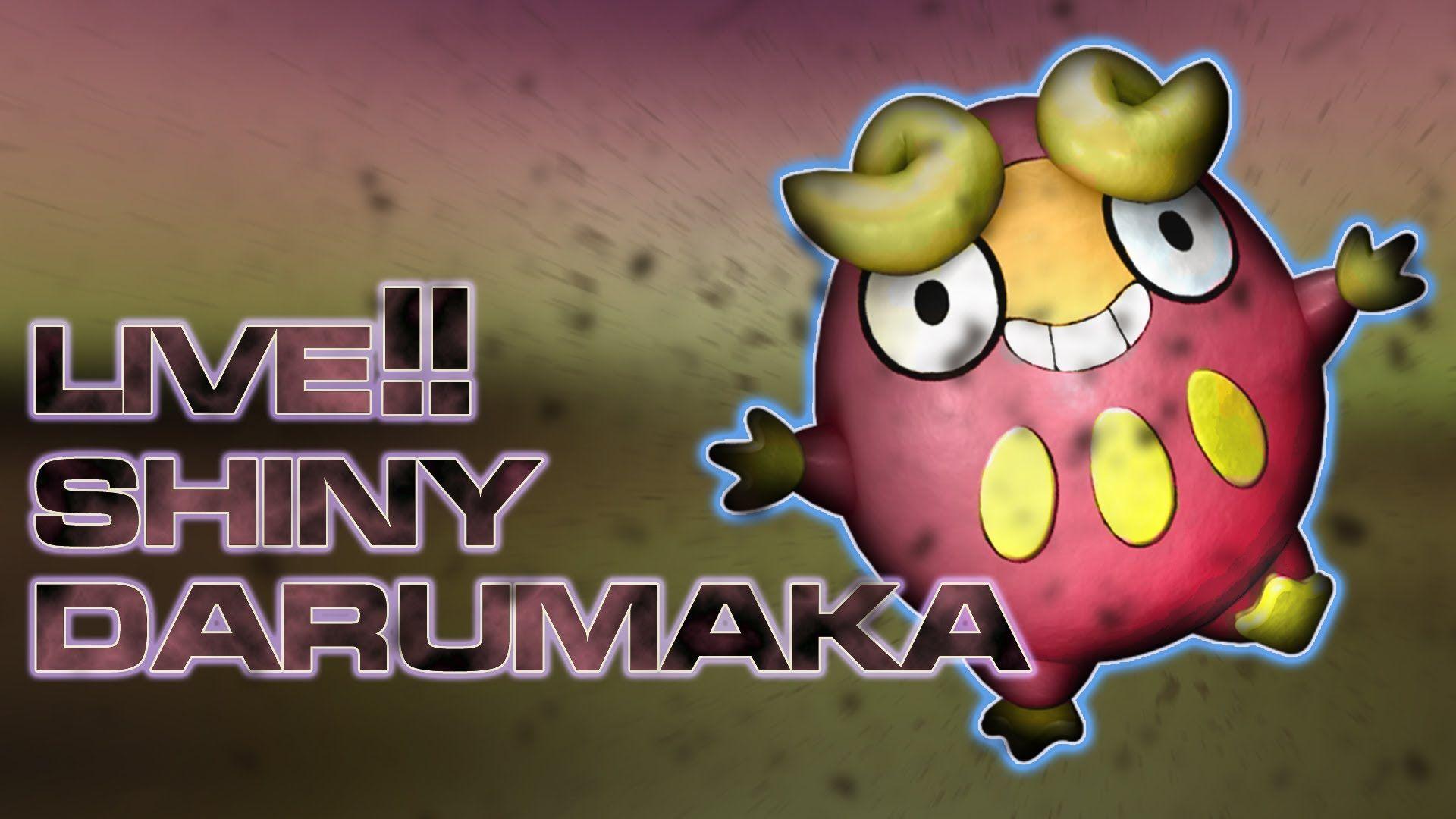 Live!!] Shiny Darumaka After 8,404 REs In Desert Resort!