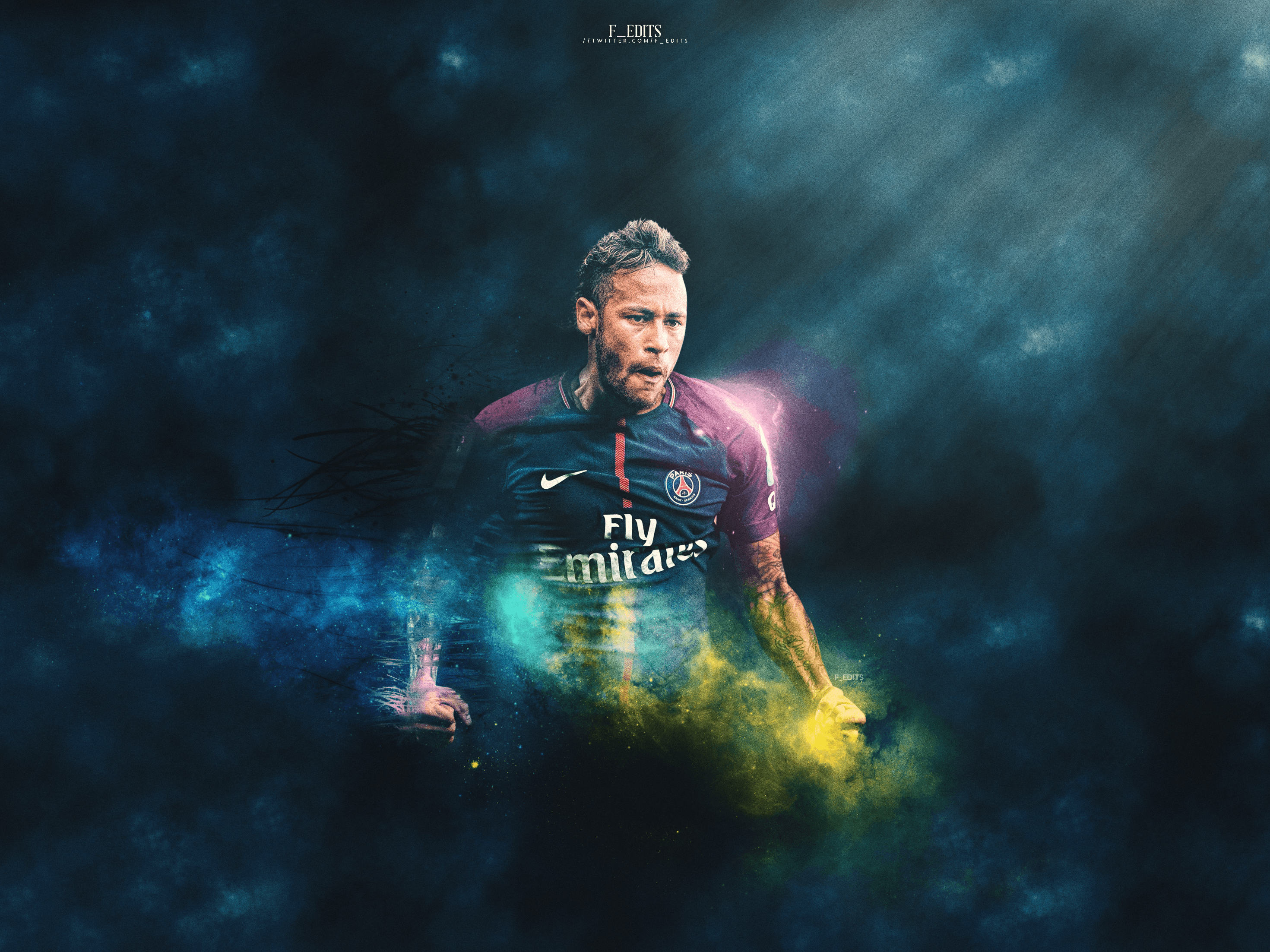 Neymar PSG desktop wallpapers by F