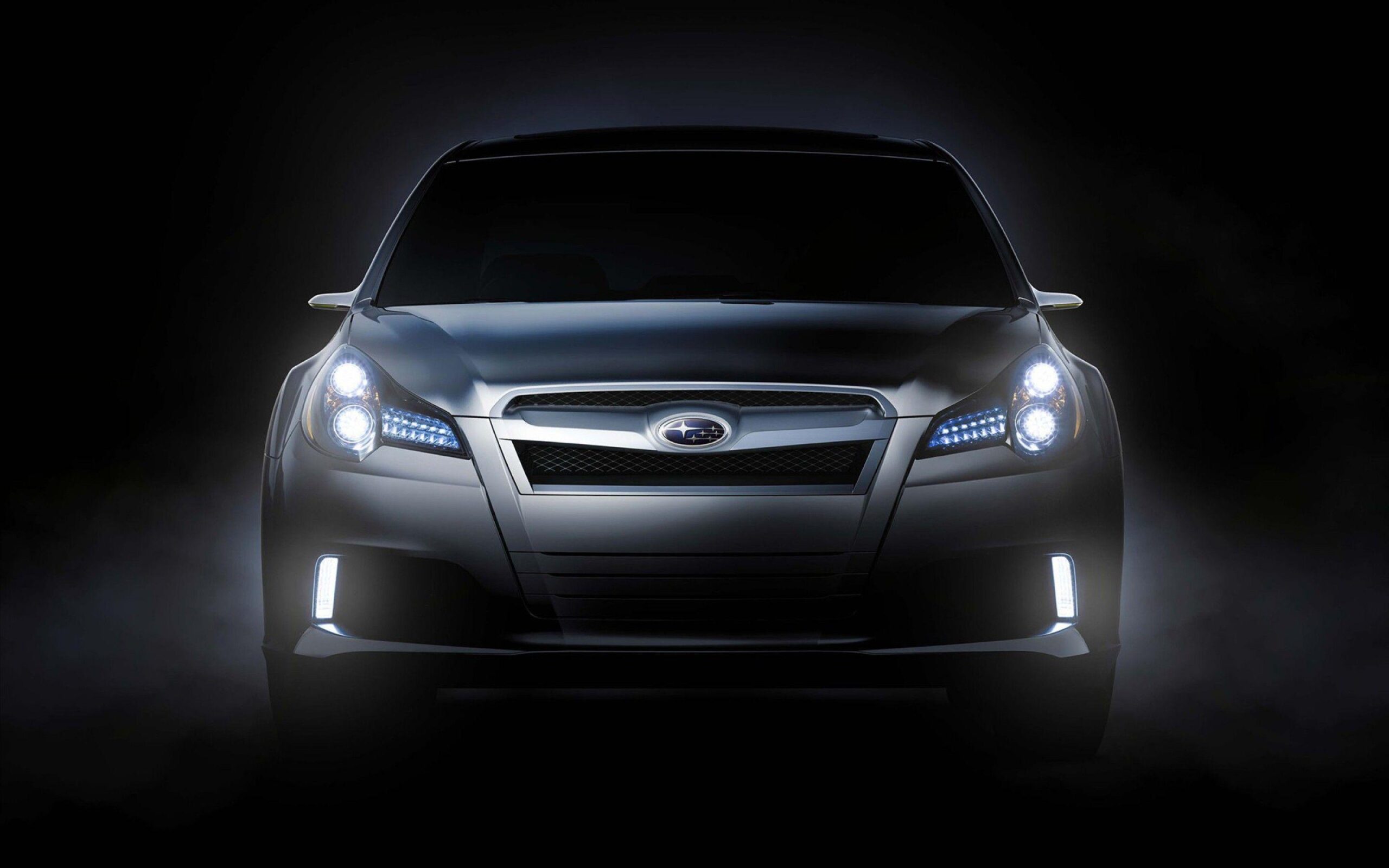 Subaru Legacy Sedan Car Black Wallpapers HD Des Wallpapers