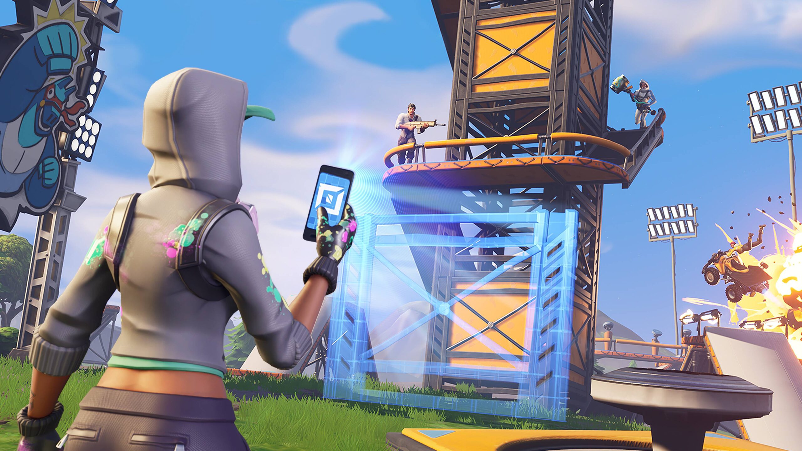 Teknique 4K 8K HD Fortnite Battle Royale Wallpapers