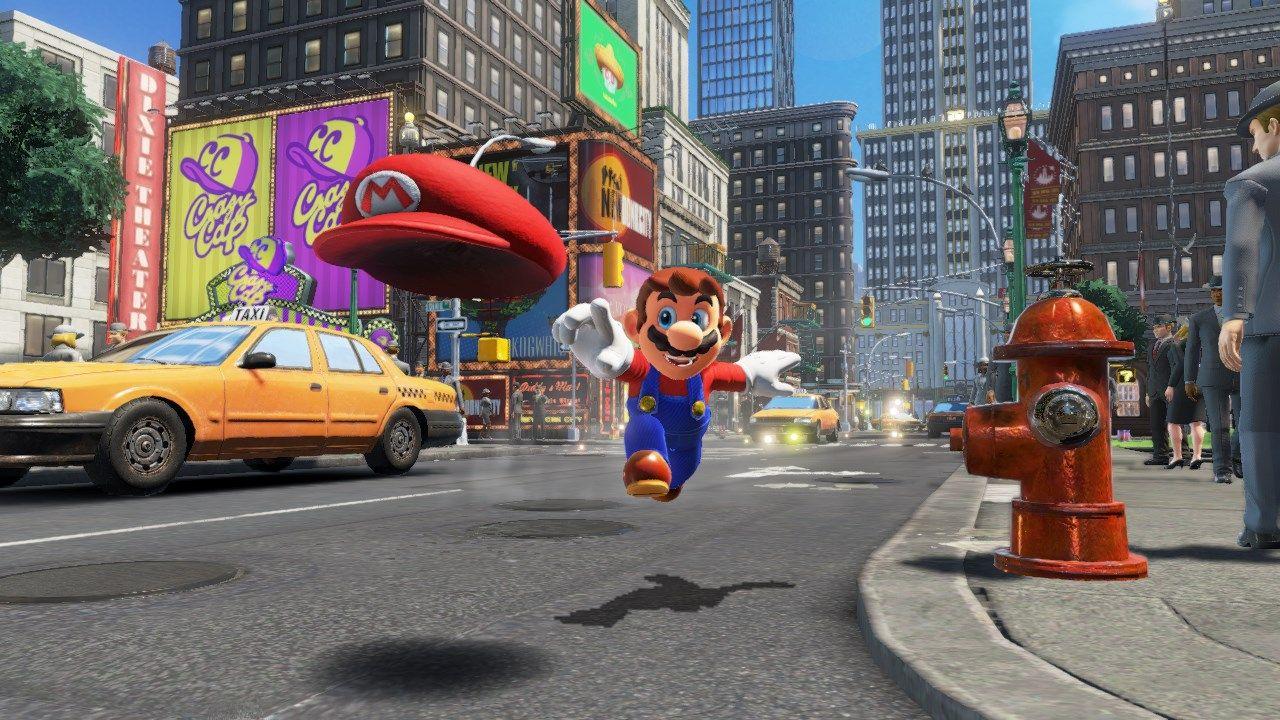 A quick look at diving in Super Mario Odyssey