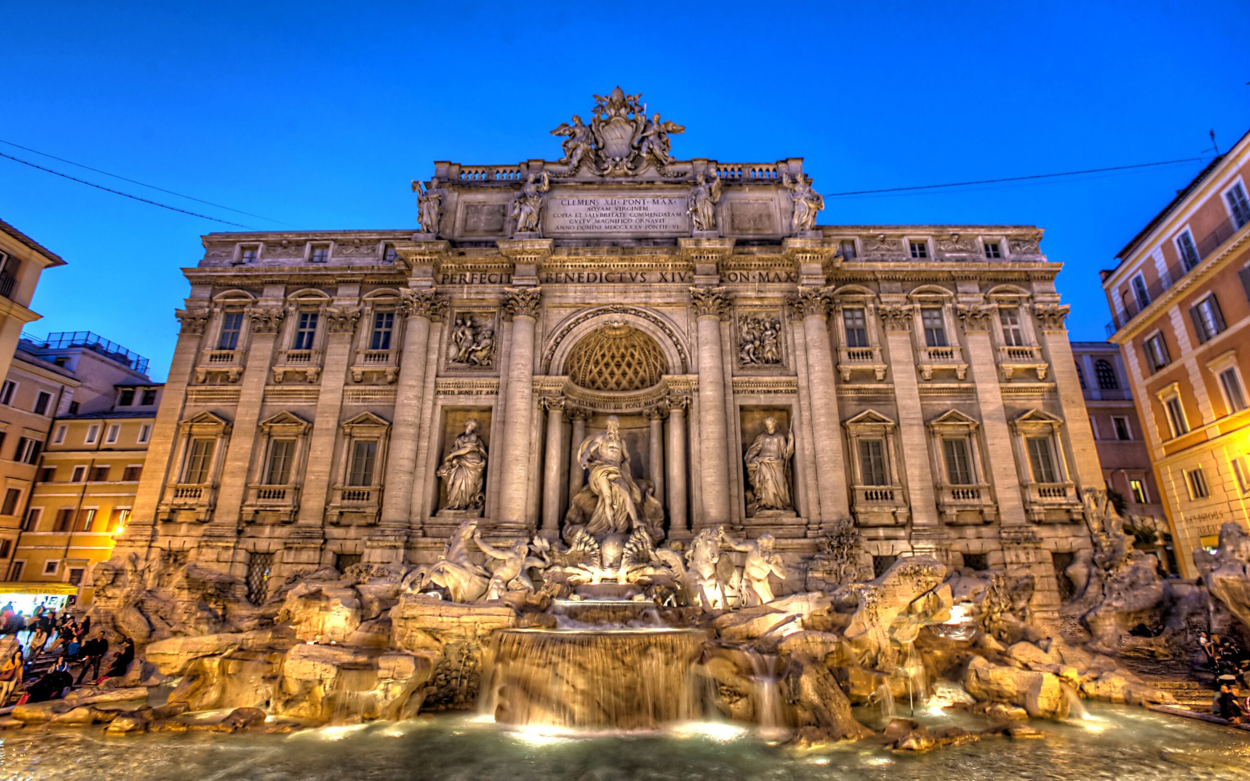 Trevi Fountain HD Wallpaper, Backgrounds Image