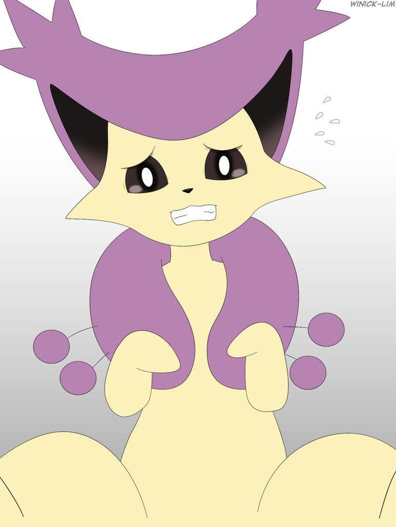 Commission] Nervous Delcatty by Winick