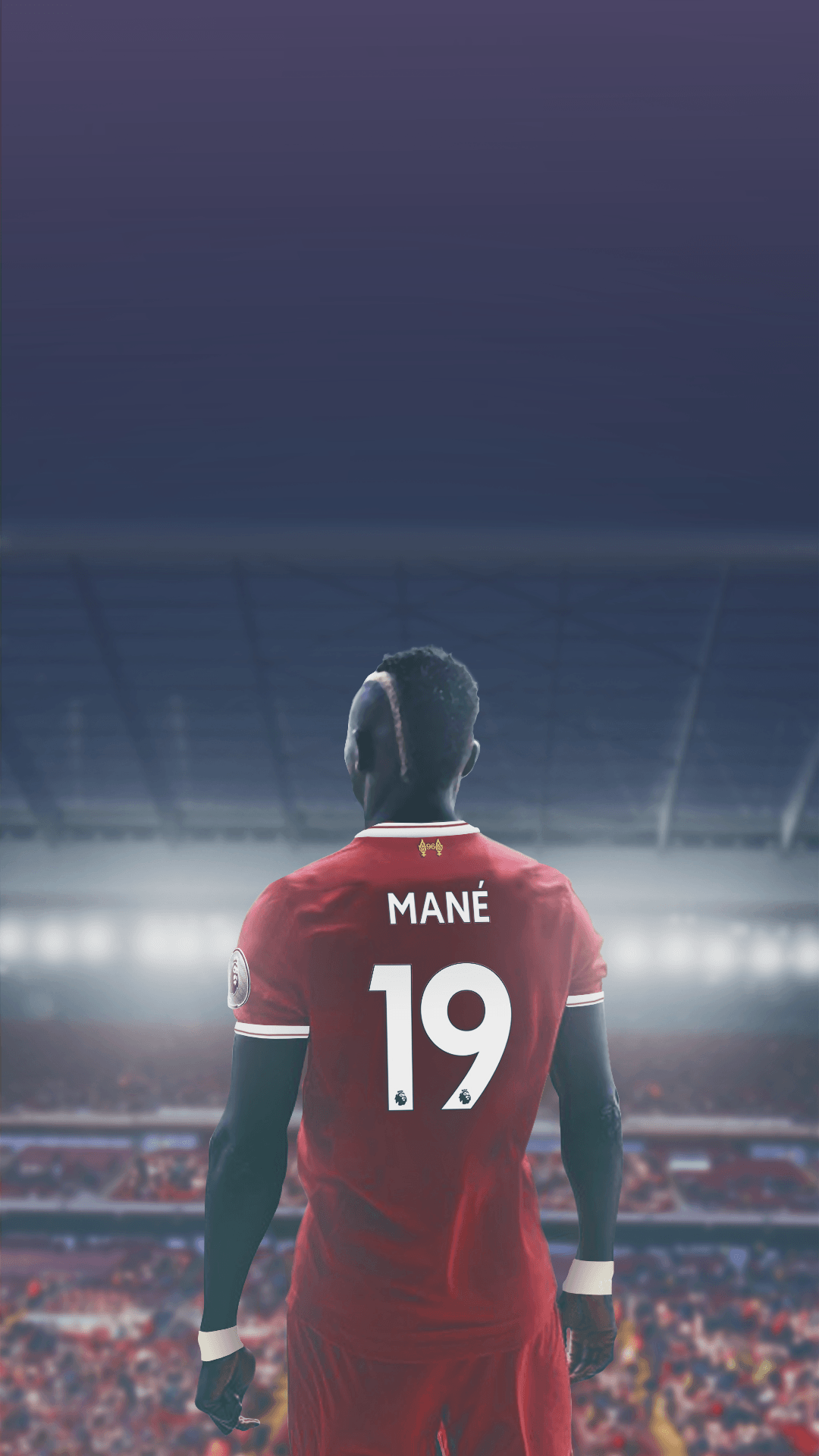 Sadio Mané mobile wallpapers [OC] : LiverpoolFC