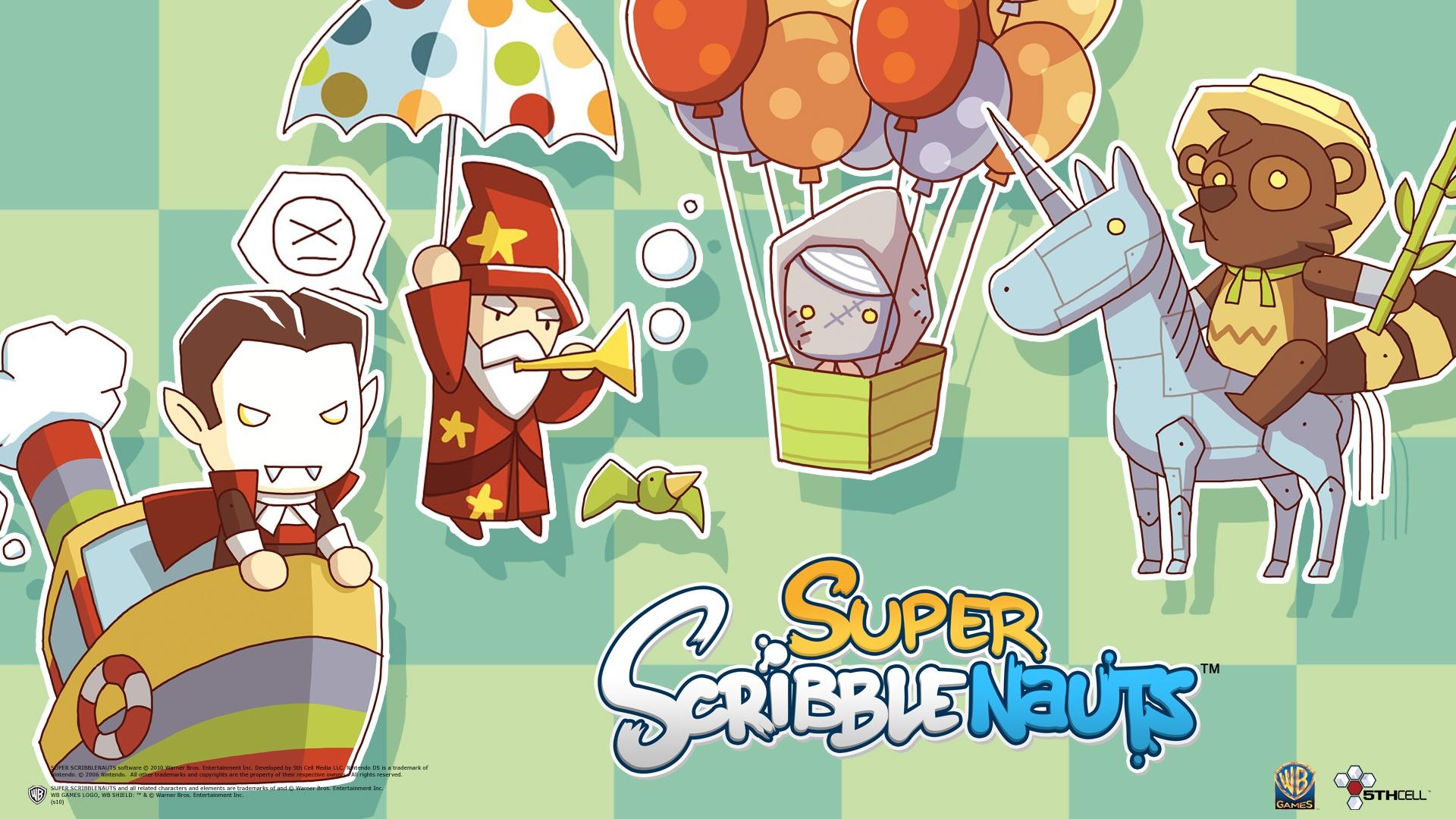 Brighten Up Your Dull Desktop with Super Scribblenauts Wallpapers