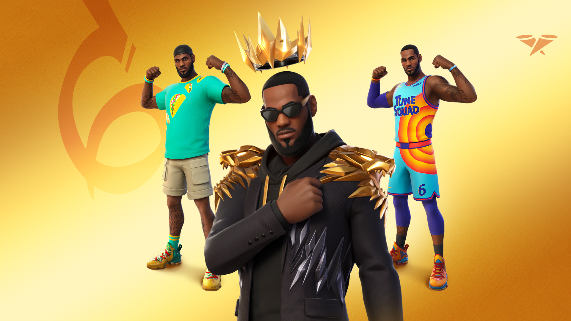 Tune Squad LeBron Fortnite wallpapers