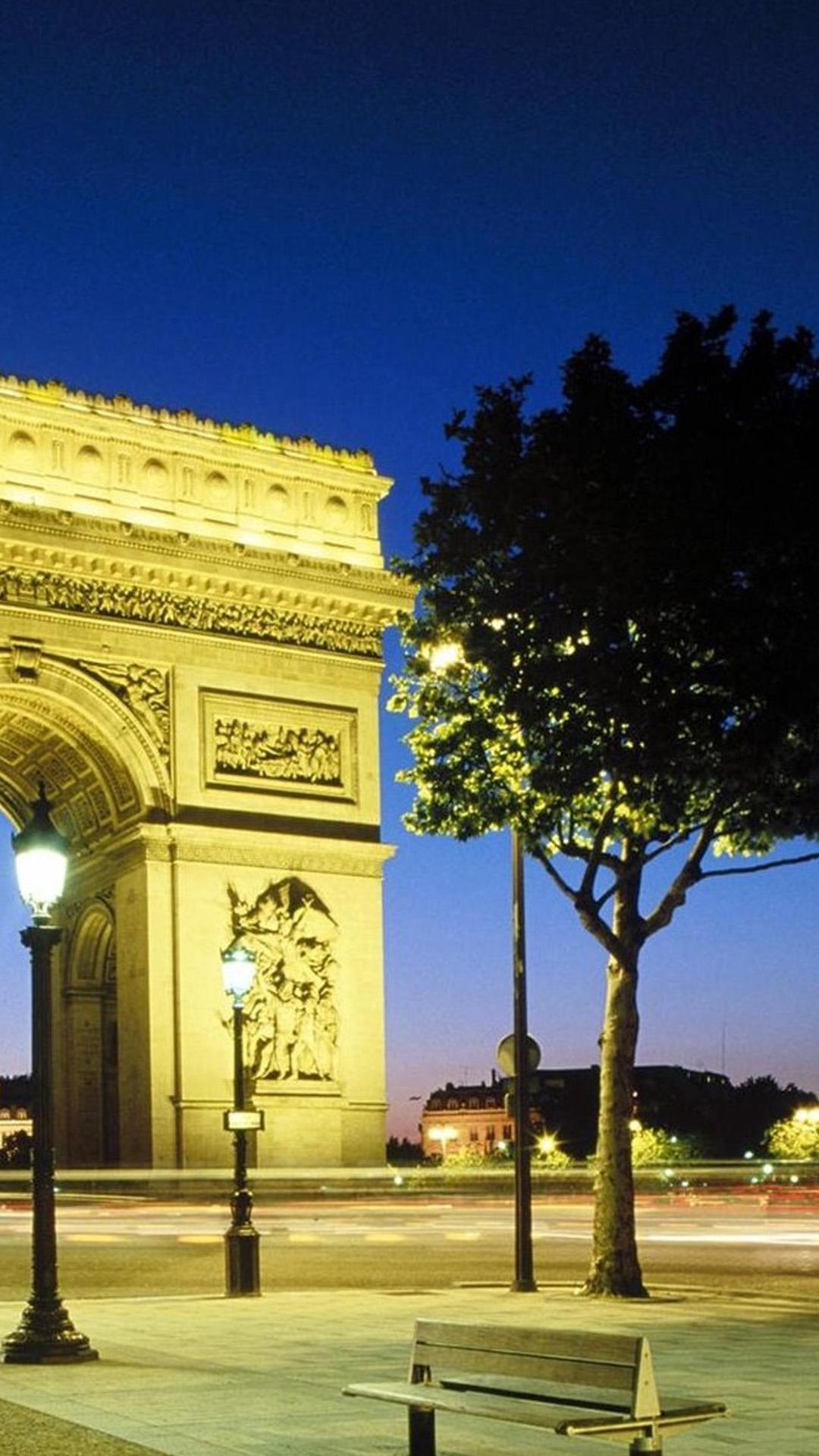 Paris Arc De Triomphe Android wallpapers