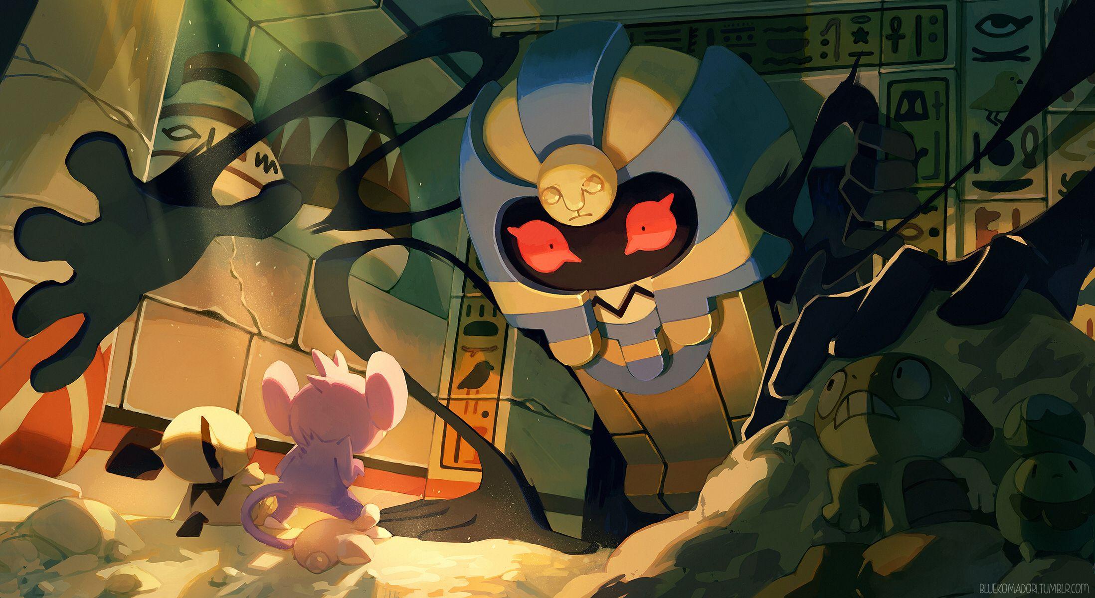 Cofagrigus art by BlueKomadori [] : wallpapers