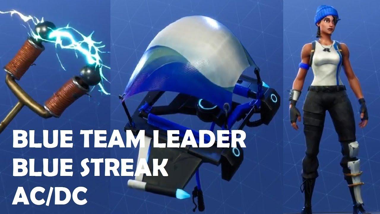 Blue Team Leader Fortnite wallpapers