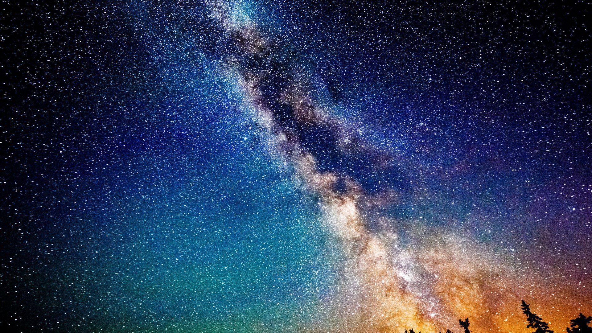 Outer Space Milky Way HD Wallpapers » FullHDWpp