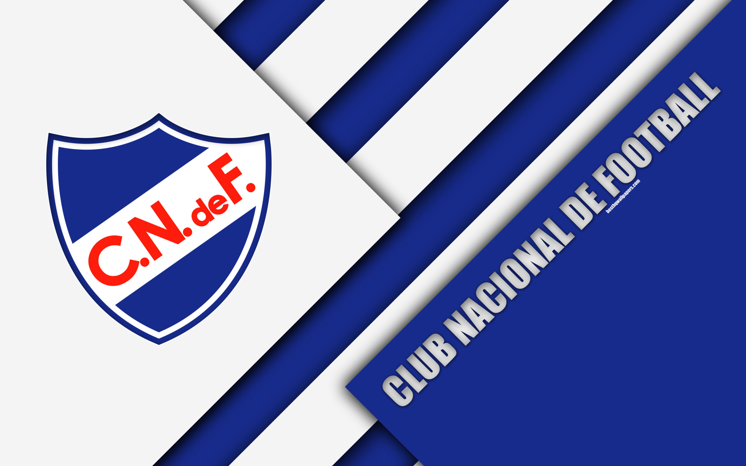 Download wallpapers Club Nacional de Football, 4k, Uruguayan