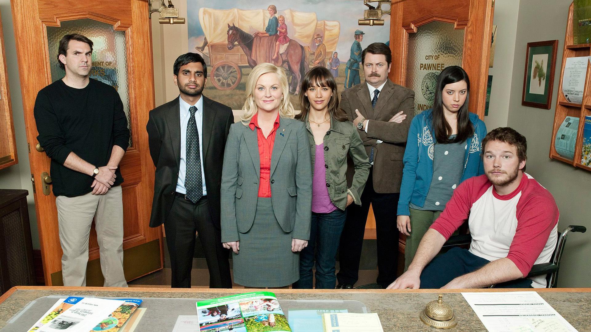 HD Parks and Recreation cast members Wallpapers