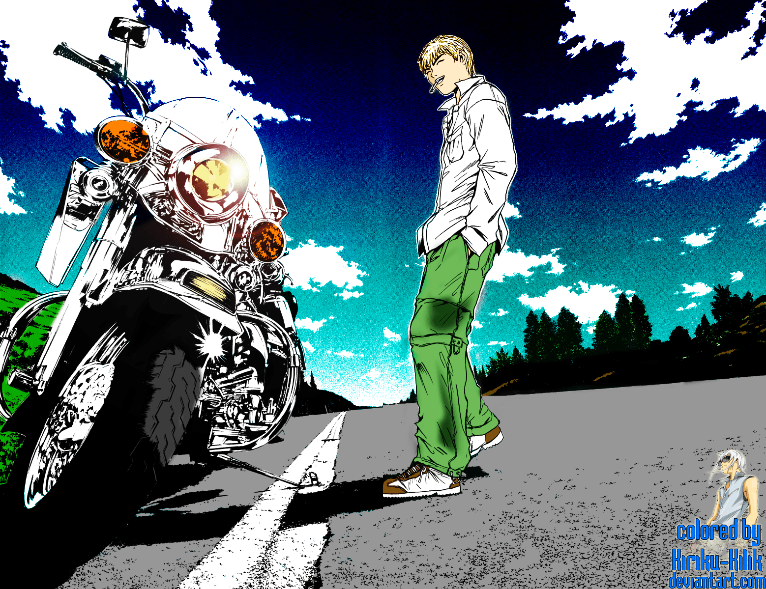 Tags: Wallpaper, Great Teacher Onizuka, Onizuka Eikichi