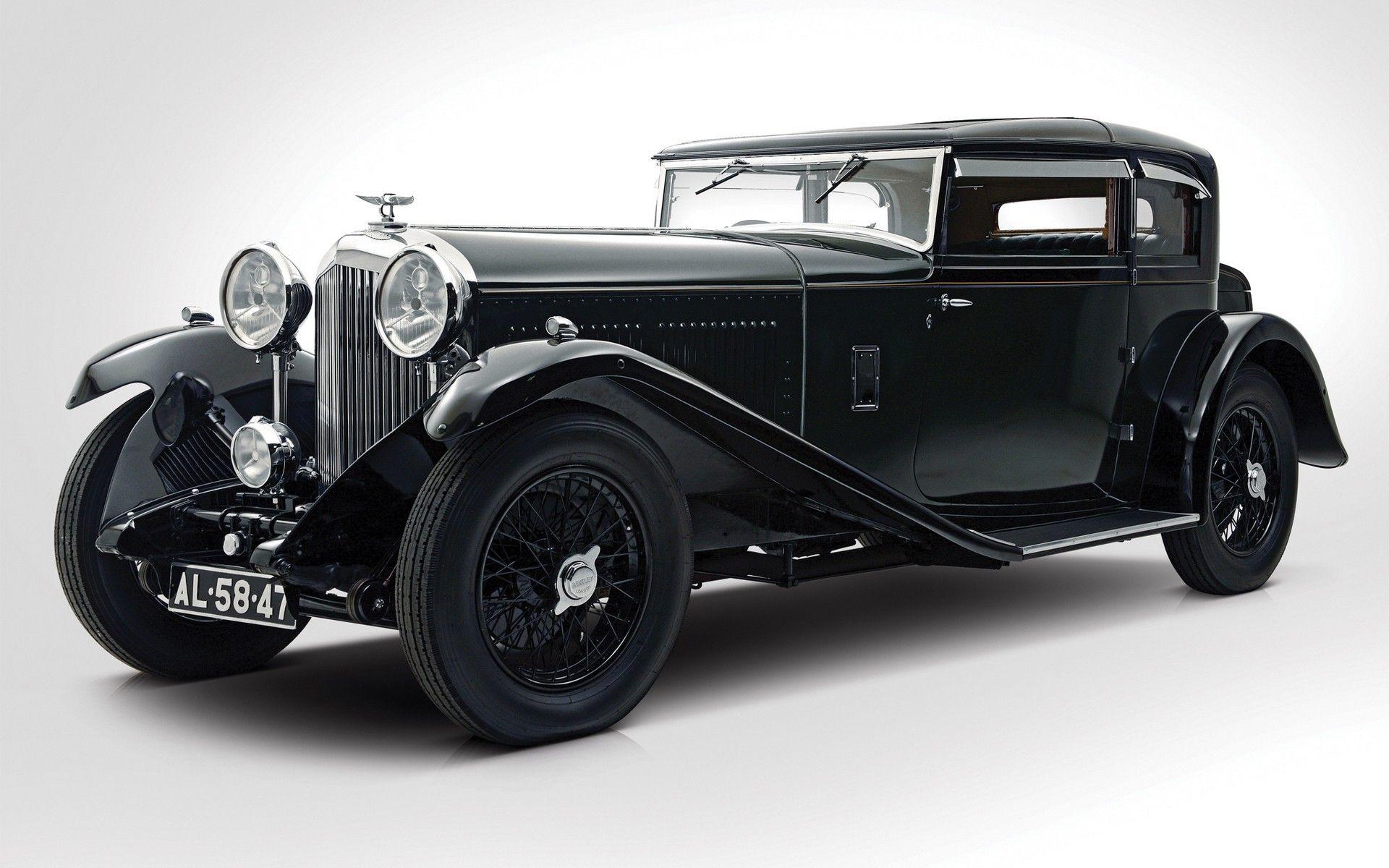 Classic Black Bentley 8 Litre Car Wallpapers Image Free HD