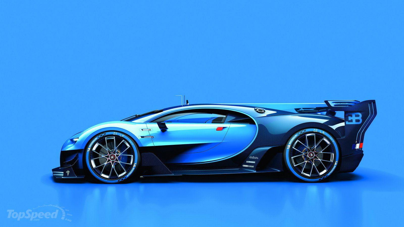 2016 Bugatti Chiron Blue Edition Concept