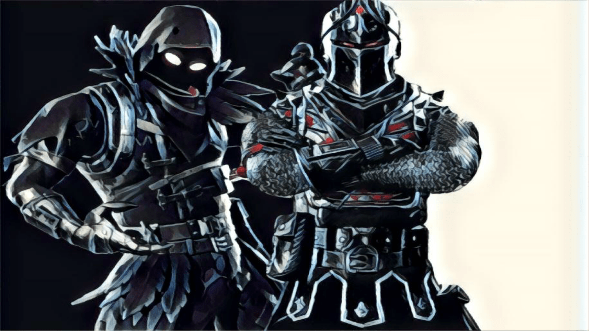 Raven and Black Knight Wallpapers : FortNiteBR